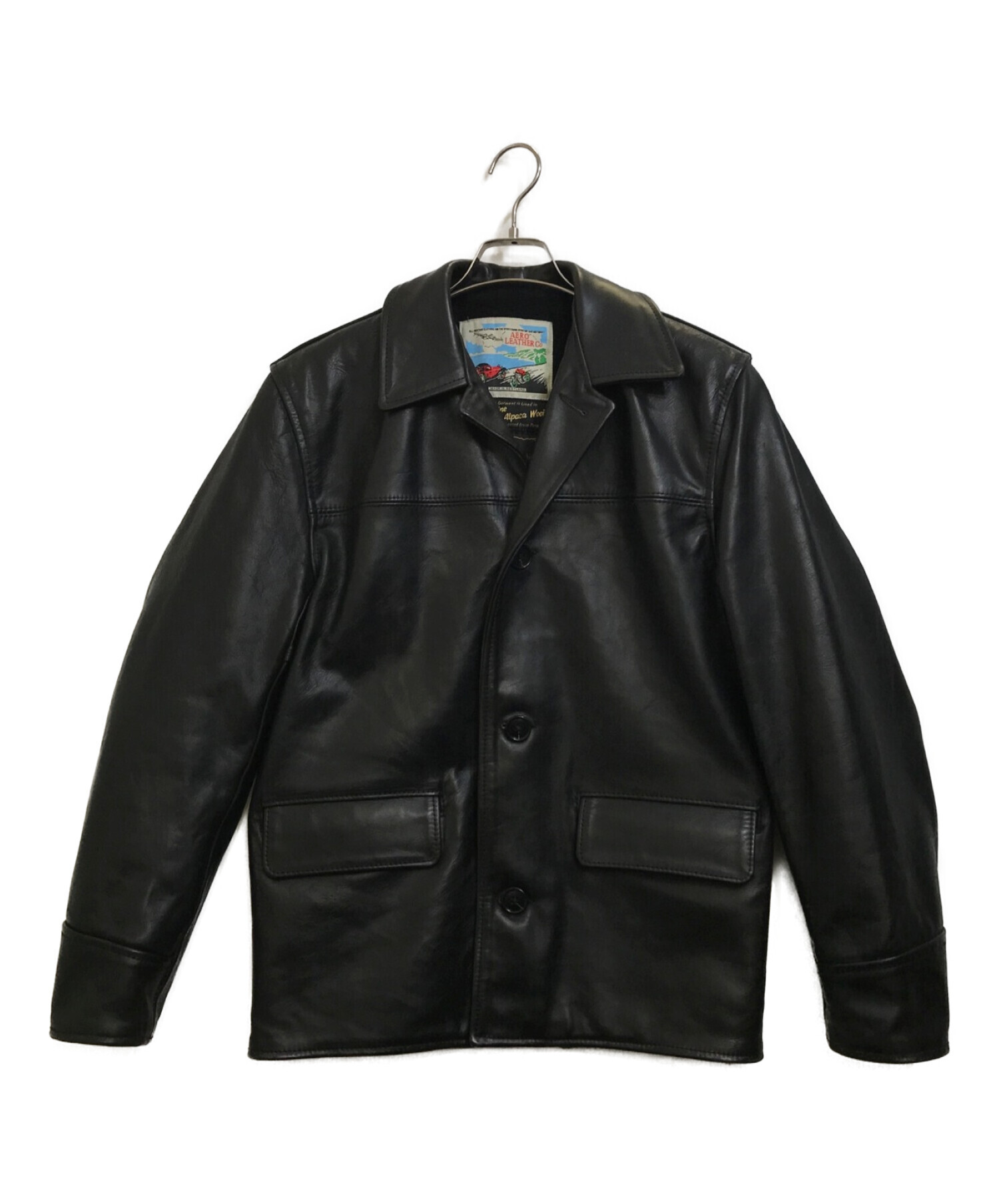 中古】Aero Leather Co. スティールハイド サイズ36 黒 - メルカリ 