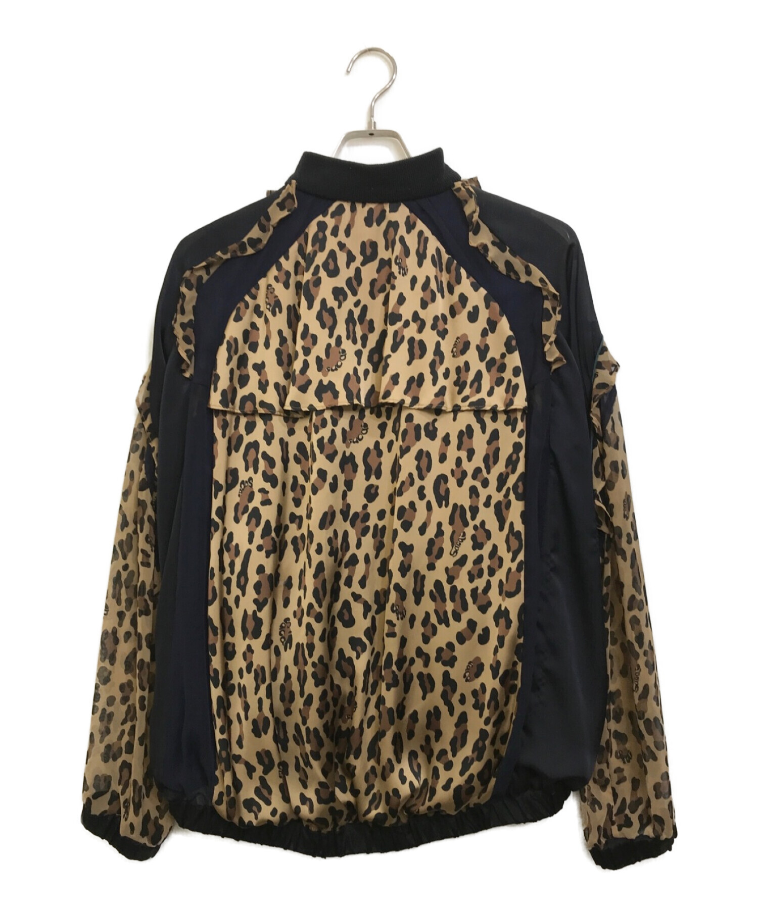 中古・古着通販】sacai (サカイ) レオパード柄ジャケット ブラウン 