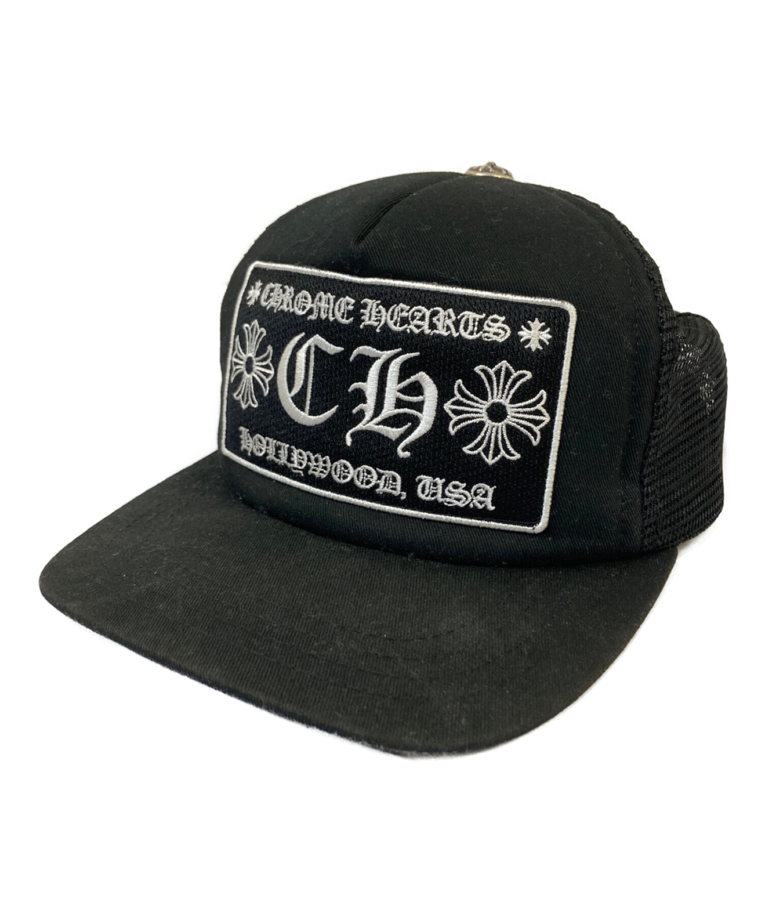 中古・古着通販】CHROME HEARTS (クロムハーツ) キャップ ブラック 