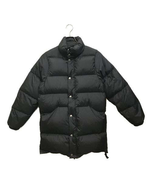 WHITE 剃っ LINE ダウンジャケット フード付き(中古) 