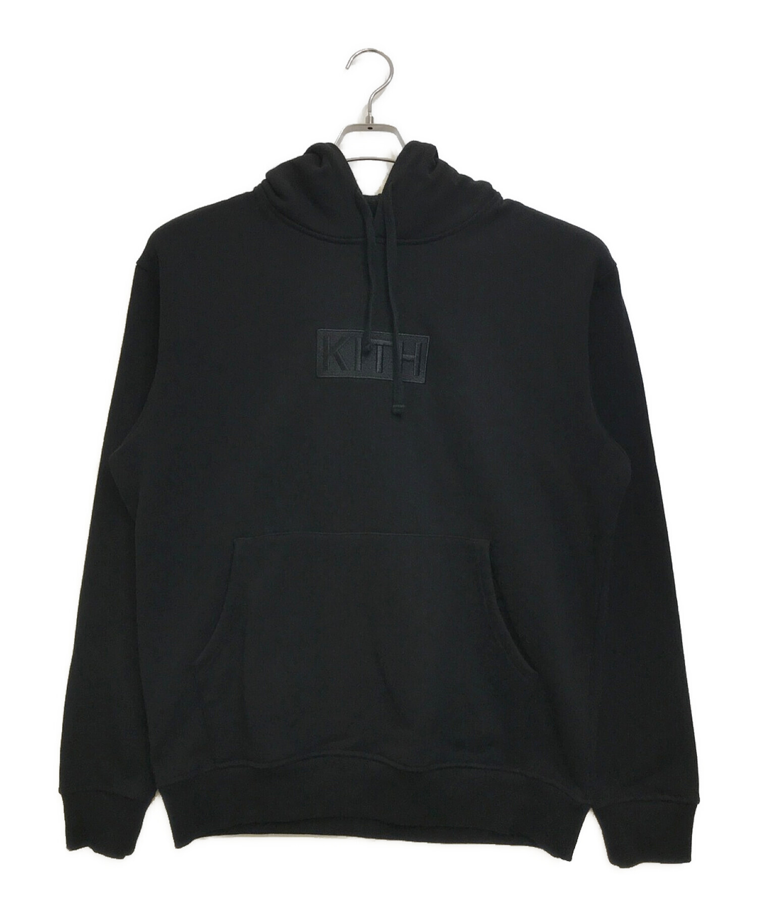 中古・古着通販】KITH (キス) ボックスロゴパーカー ブラック サイズ 