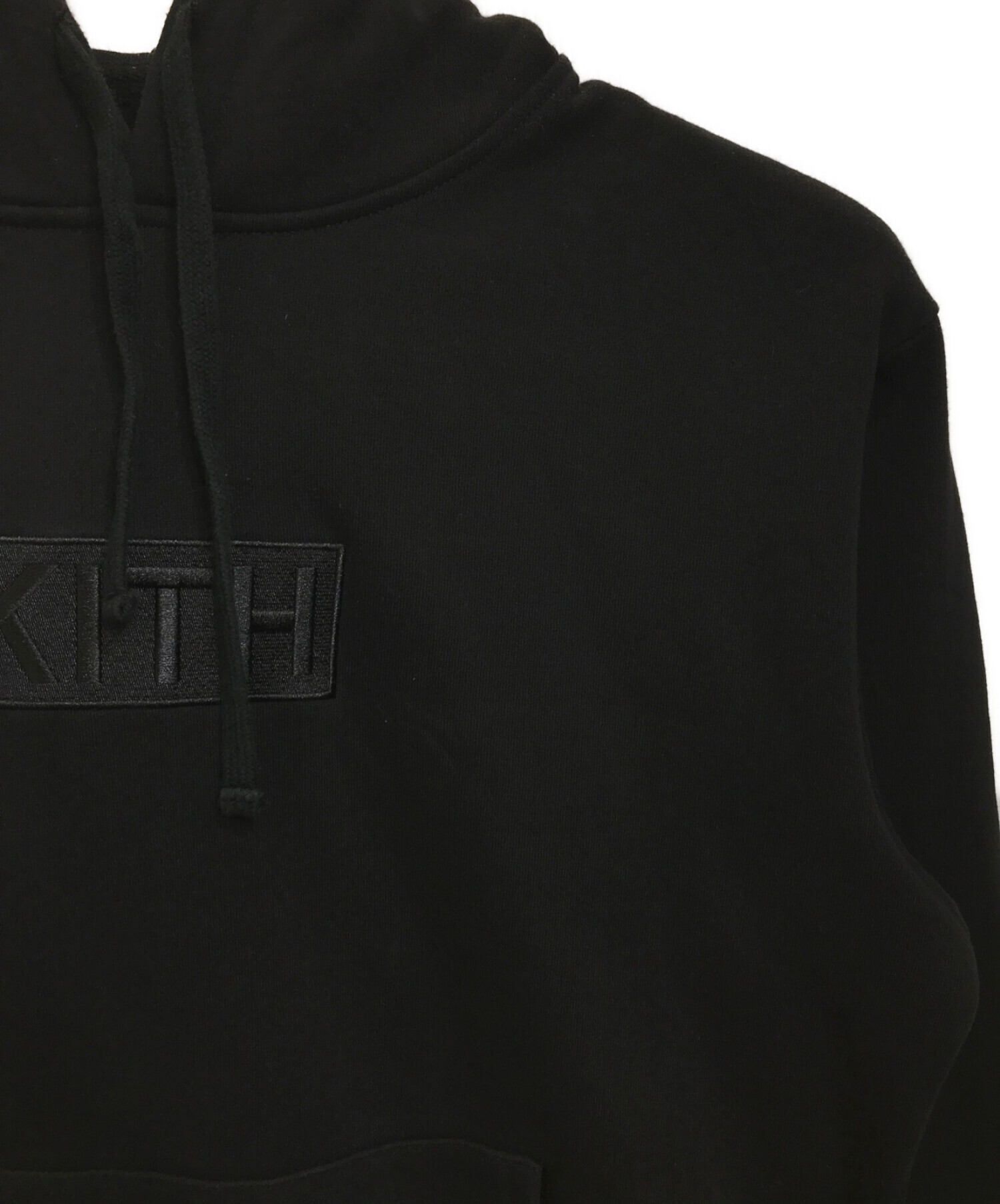 中古・古着通販】KITH (キス) ボックスロゴパーカー ブラック サイズ 