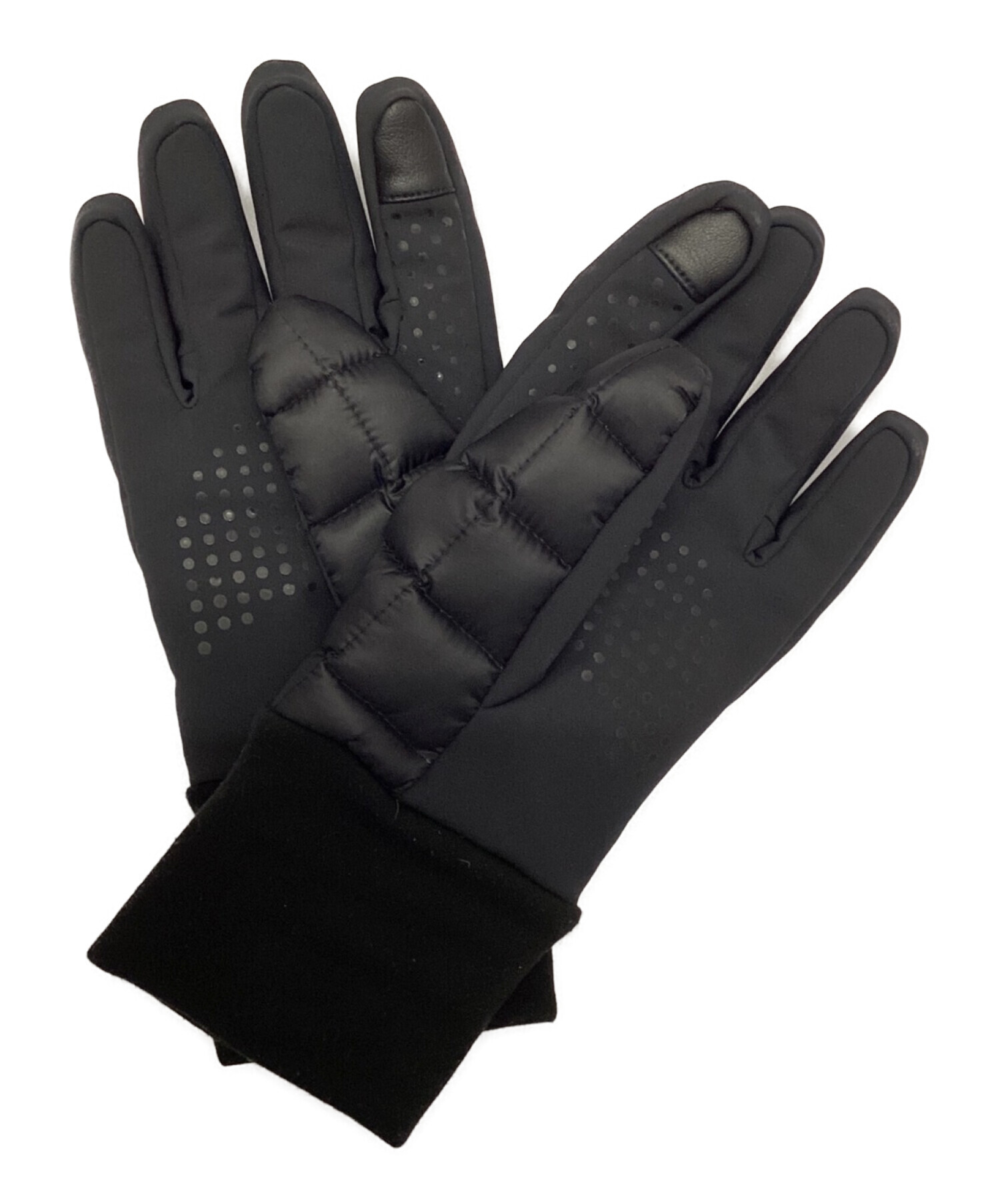 CANADA GOOSE カナダグース Northern Glove Liner キルティング リブニット グローブ 手袋 M■3348 定番だからこその安心感。THE NORTH FACE・CANADA GOOSE入荷[2018.12