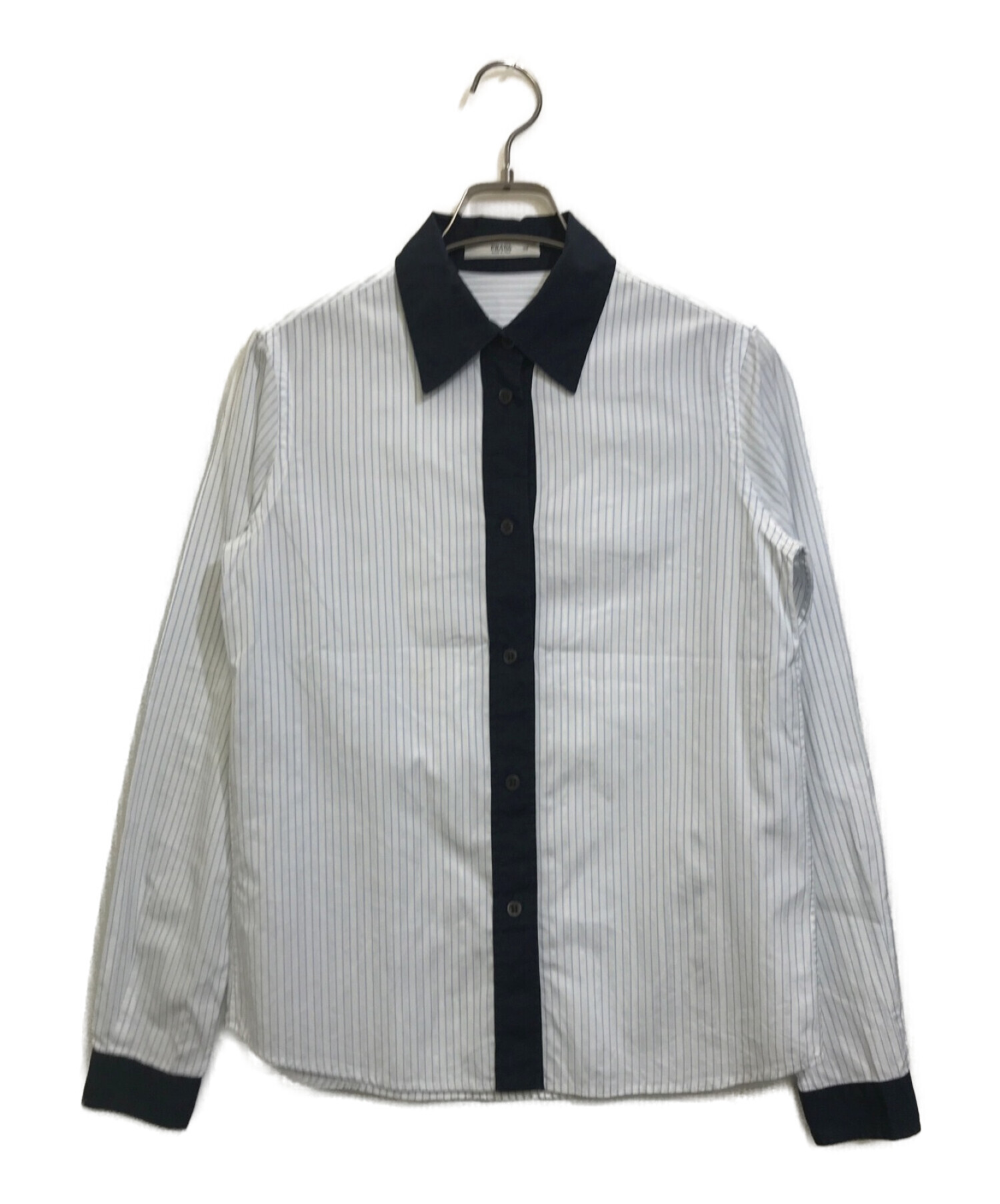 中古・古着通販】PRADA (プラダ) 長袖シャツ ブルー サイズ:38 