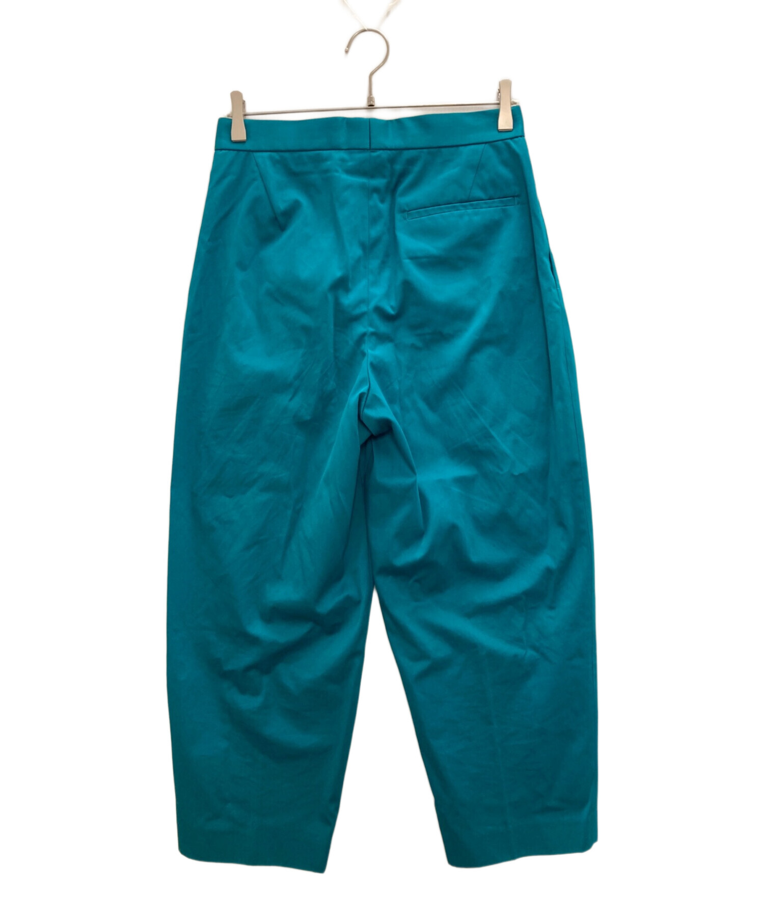 中古・古着通販】Drawer (ドゥロワー) コットンギャバジンタックパンツ 