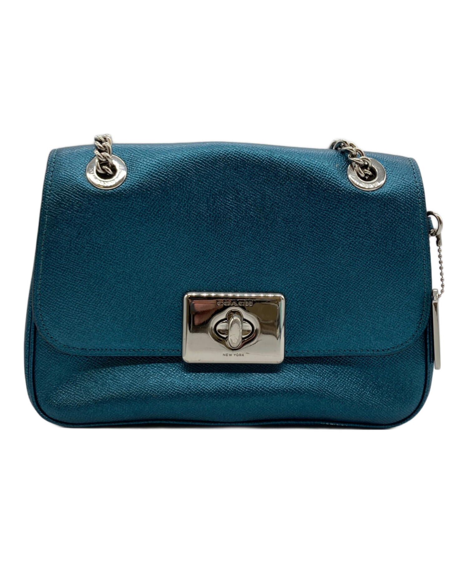 中古・古着通販】COACH (コーチ) チェーンショルダーバッグ 