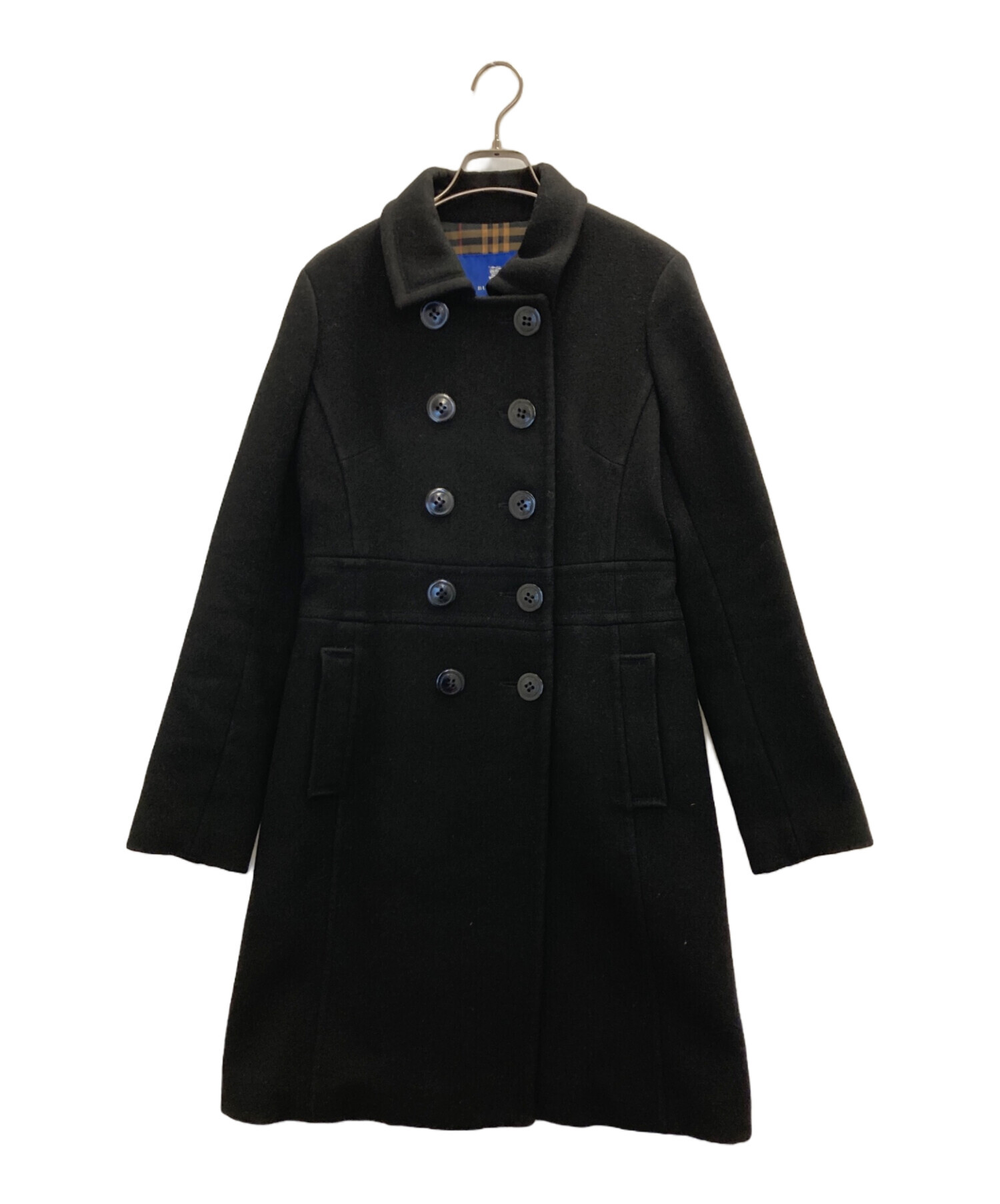 BURBERRY BLUE LABEL ブラックコート サイズ40 BURBERRY BLUE LABEL