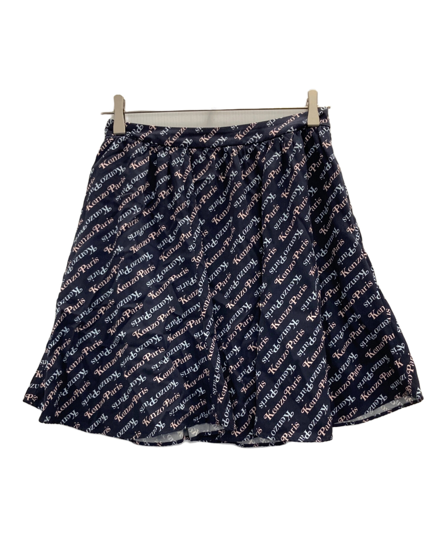 KENZO 花柄 プリーツスカート 黒/赤 サイズ36 【公式通販】