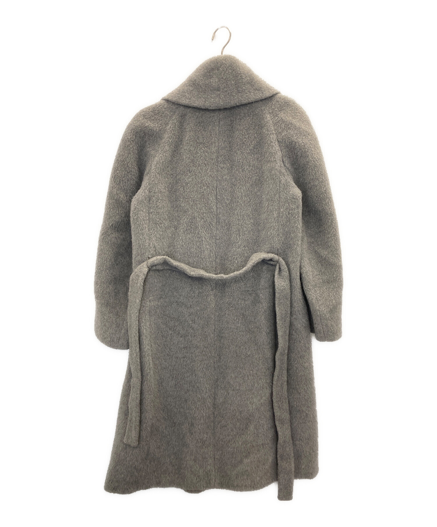 中古・古着通販】MaxMara (マックスマーラ) アルパカ混ガウンコート 