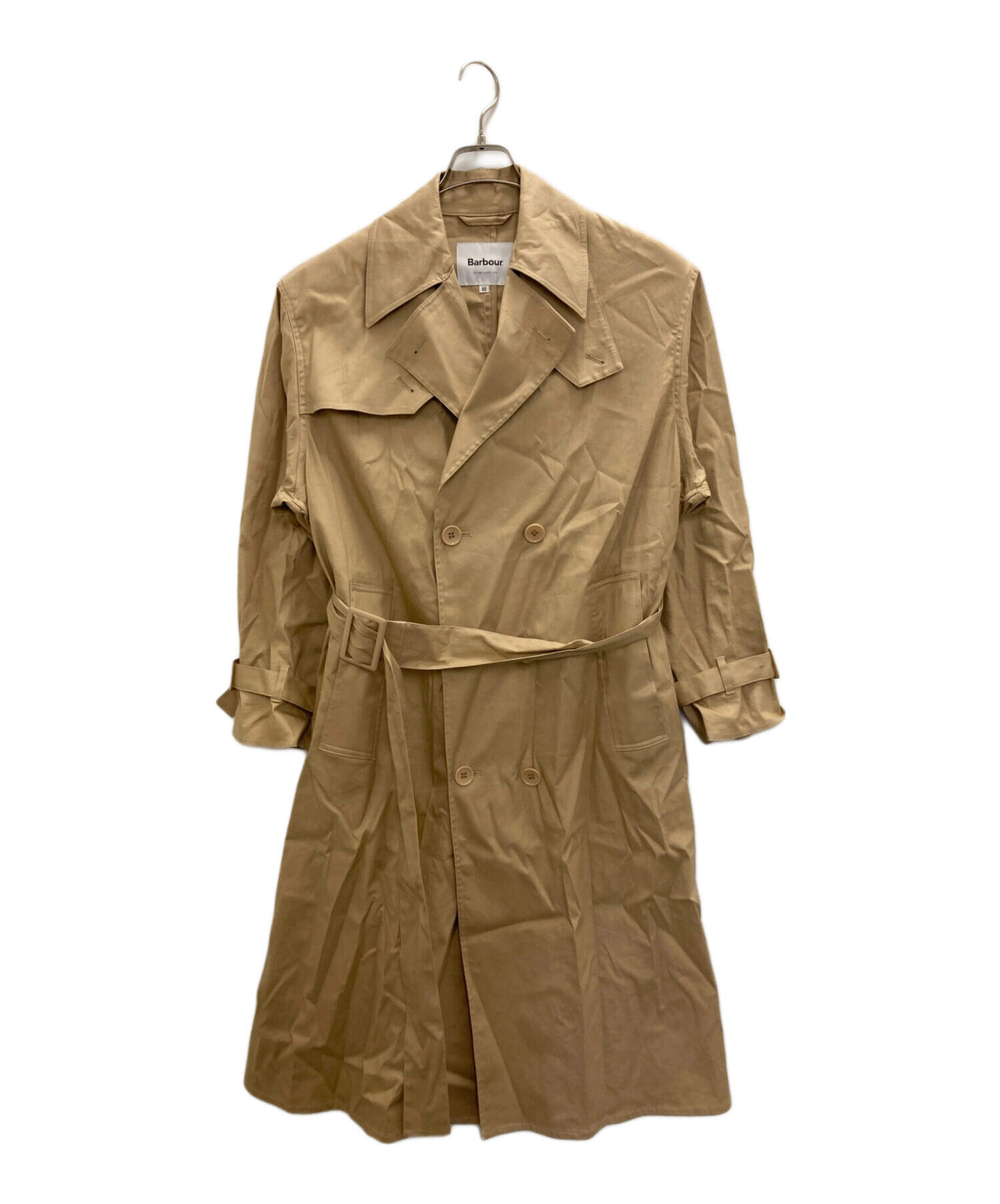 中古・古着通販】Barbour (バブアー) トレンチコート ベージュ 