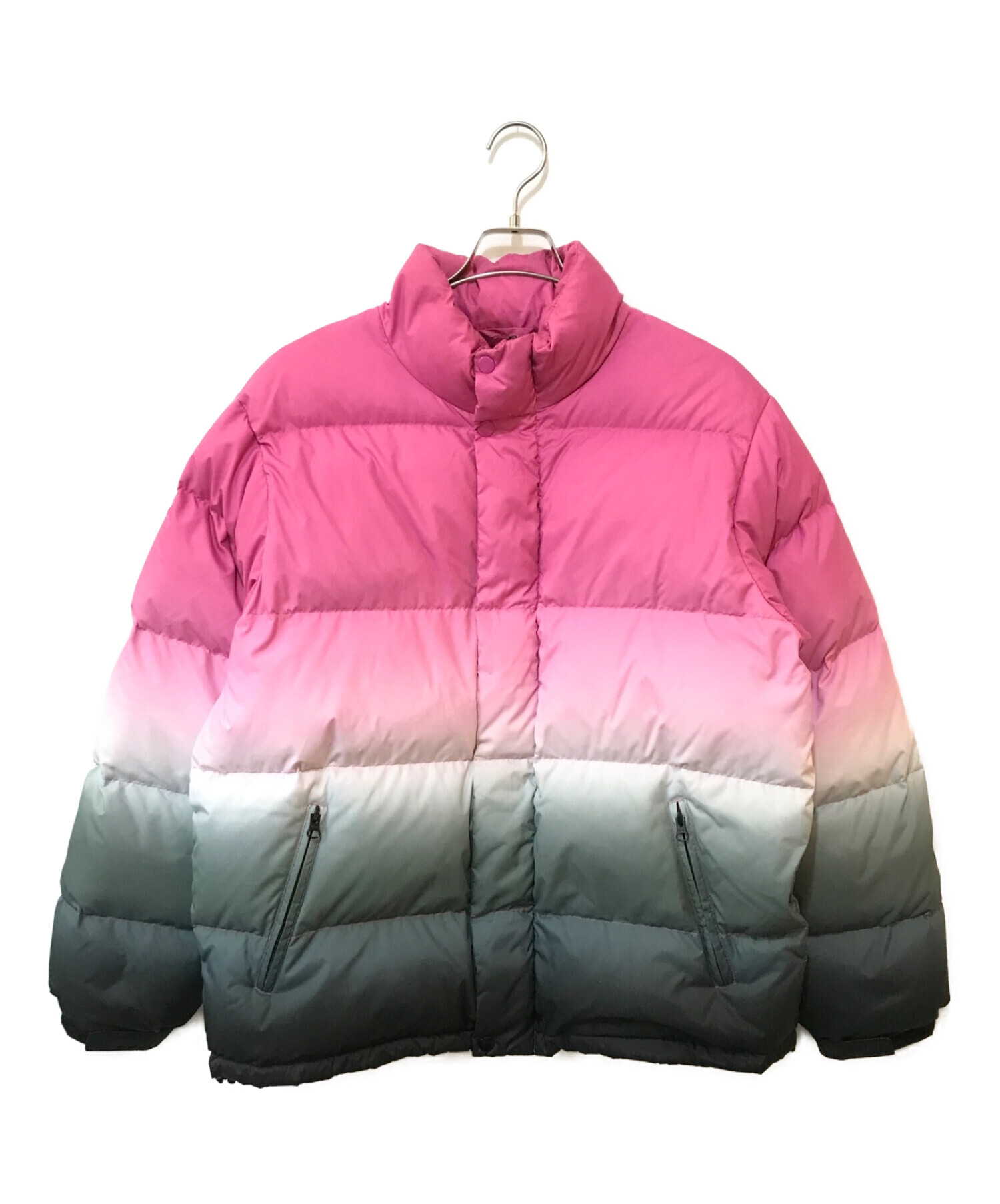 SUPREME (シュプリーム) Gradient Puffy Jacket ピンク サイズ:M