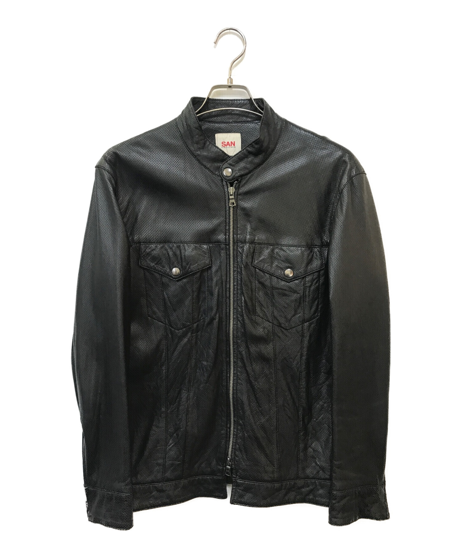 中古・古着通販】san francisco (サン フランシスコ) ゴートレザー 