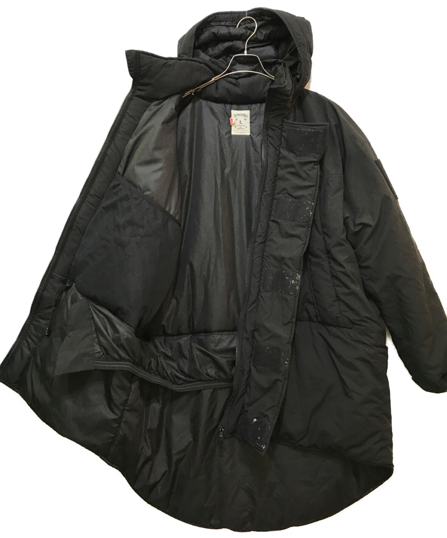 中古・古着通販】DOMINGO (ドミンゴ) PRIMALOFT FIELD COAT ブラック 