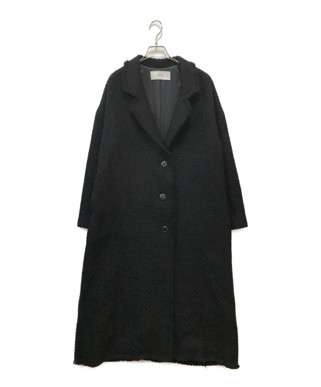 RIM.ARK ロングコート　38 RIM.ARKミックスヤーンロングコートサイズ38