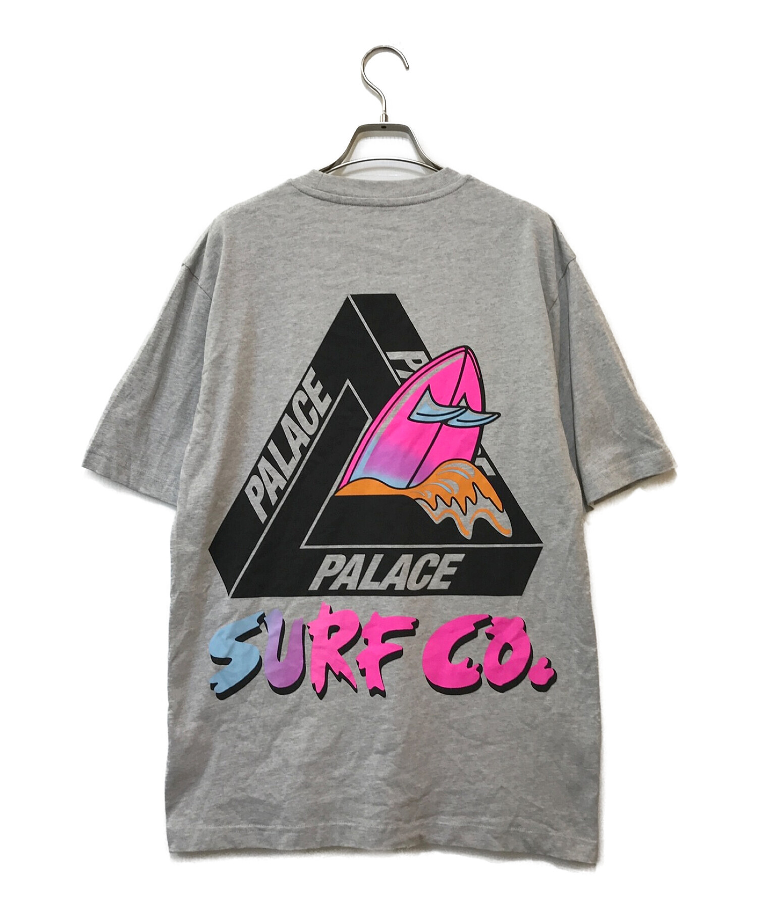 中古・古着通販】PALACE (パレス) SURF CO. T-SHIRT グレー サイズ:M 