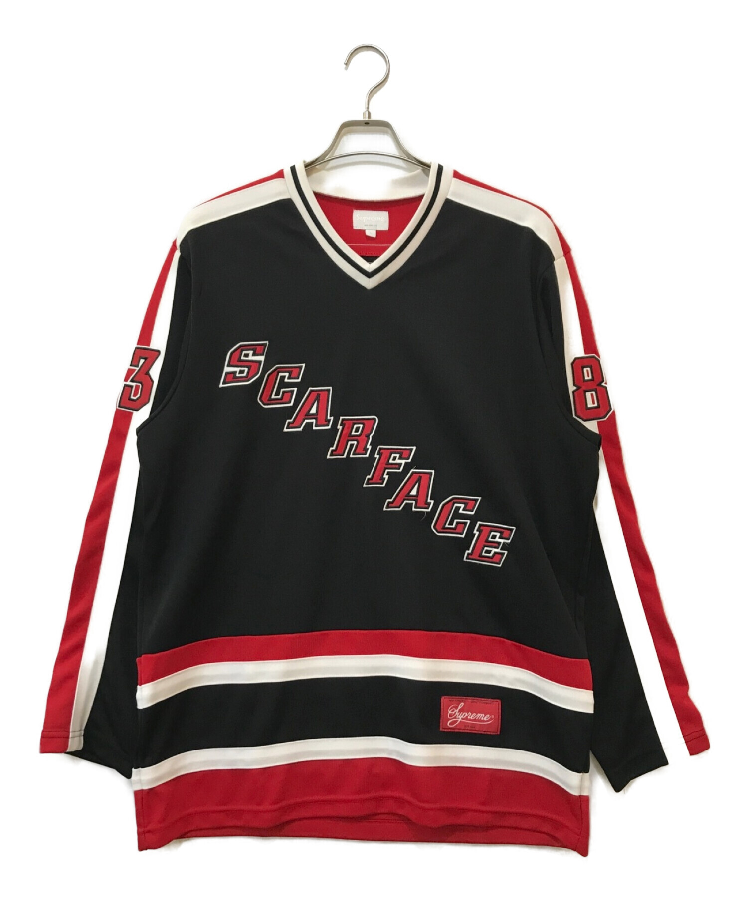 Supreme (シュプリーム) Scarface Hockey Jersey レッド サイズ:L