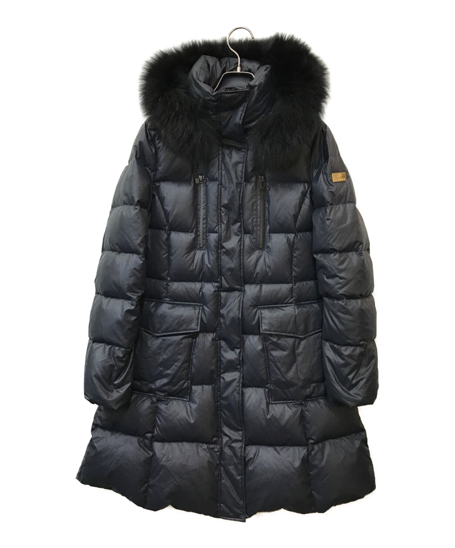 中古・古着通販】fervor (フェーバー) SNOWダウンコート ネイビー  