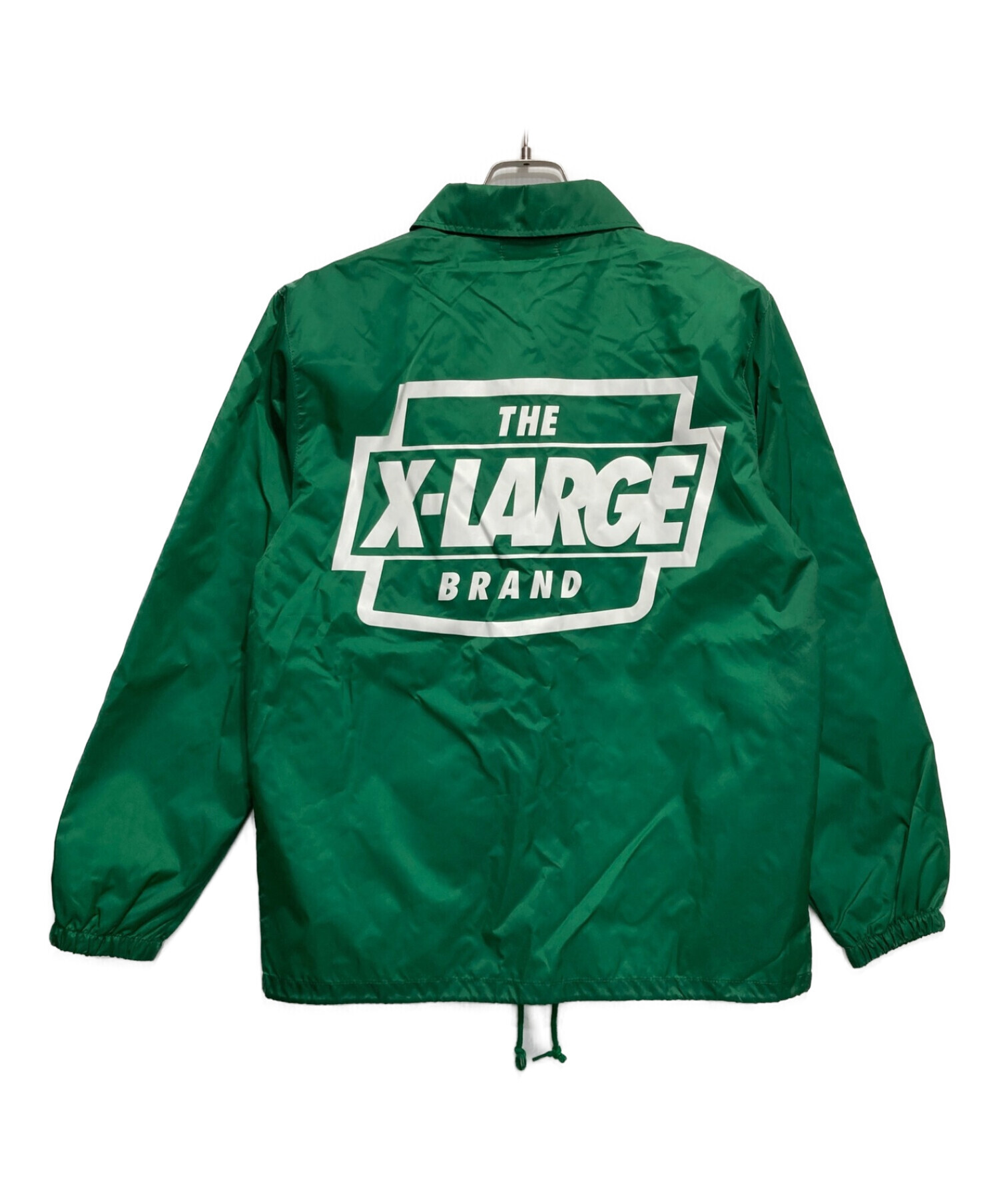 X-LARGE (エクストララージ) コーチジャケット グリーン サイズ:M