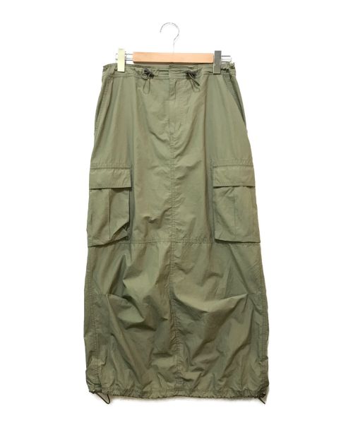 中古・古着通販】moussy (マウジー) UTILITY CARGO スカート カーキ 