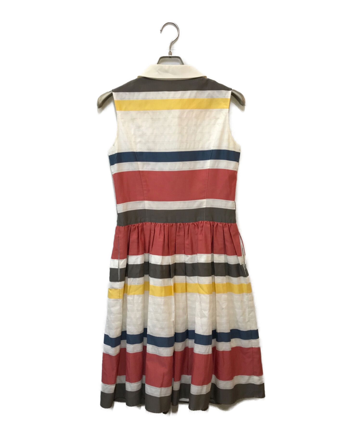 M'S GRACY 花柄半袖ひざ丈ワンピース 40