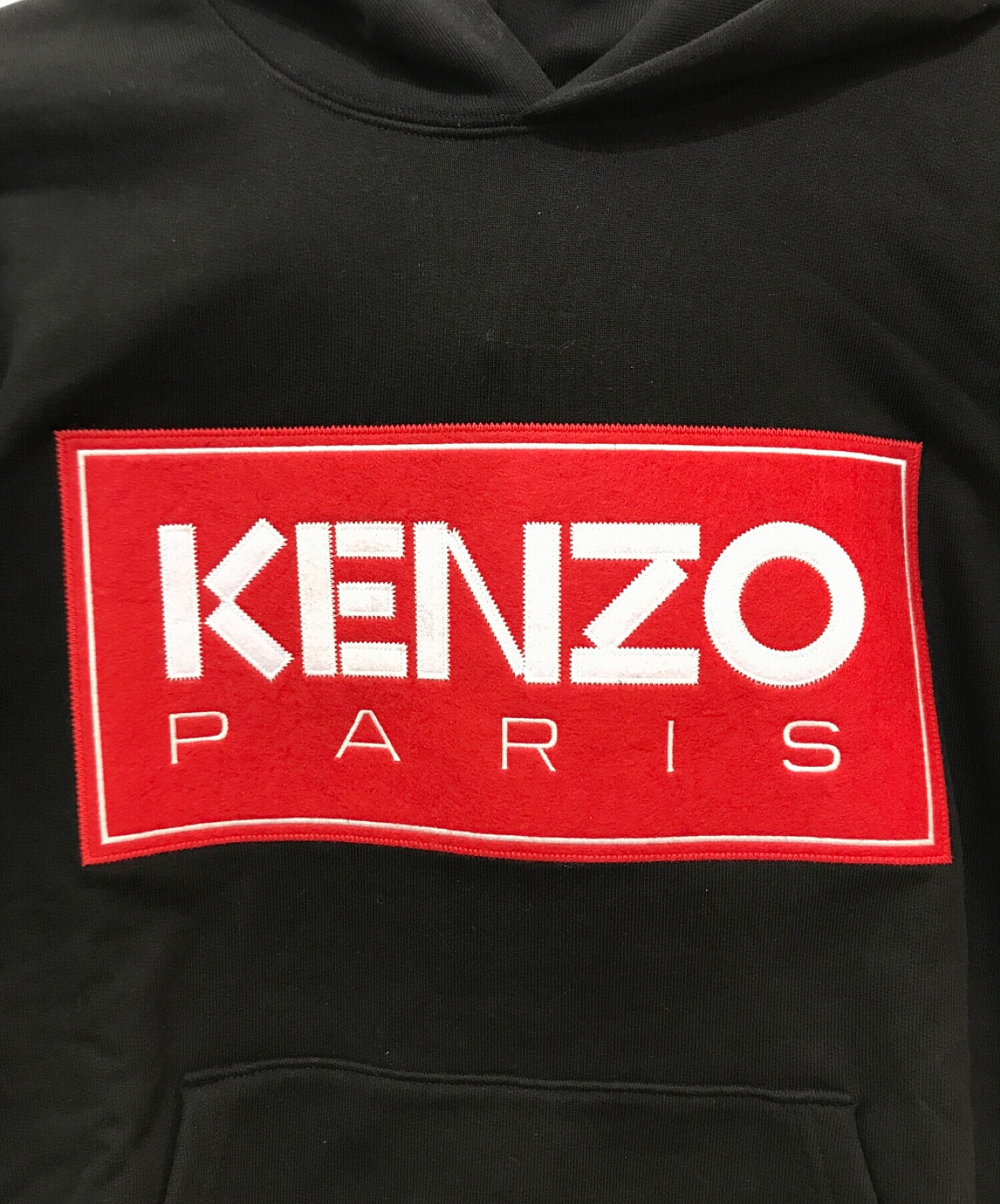 【人気デザイン】裏地ロゴサイン ブラック KENZO ケンゾー セットアップ