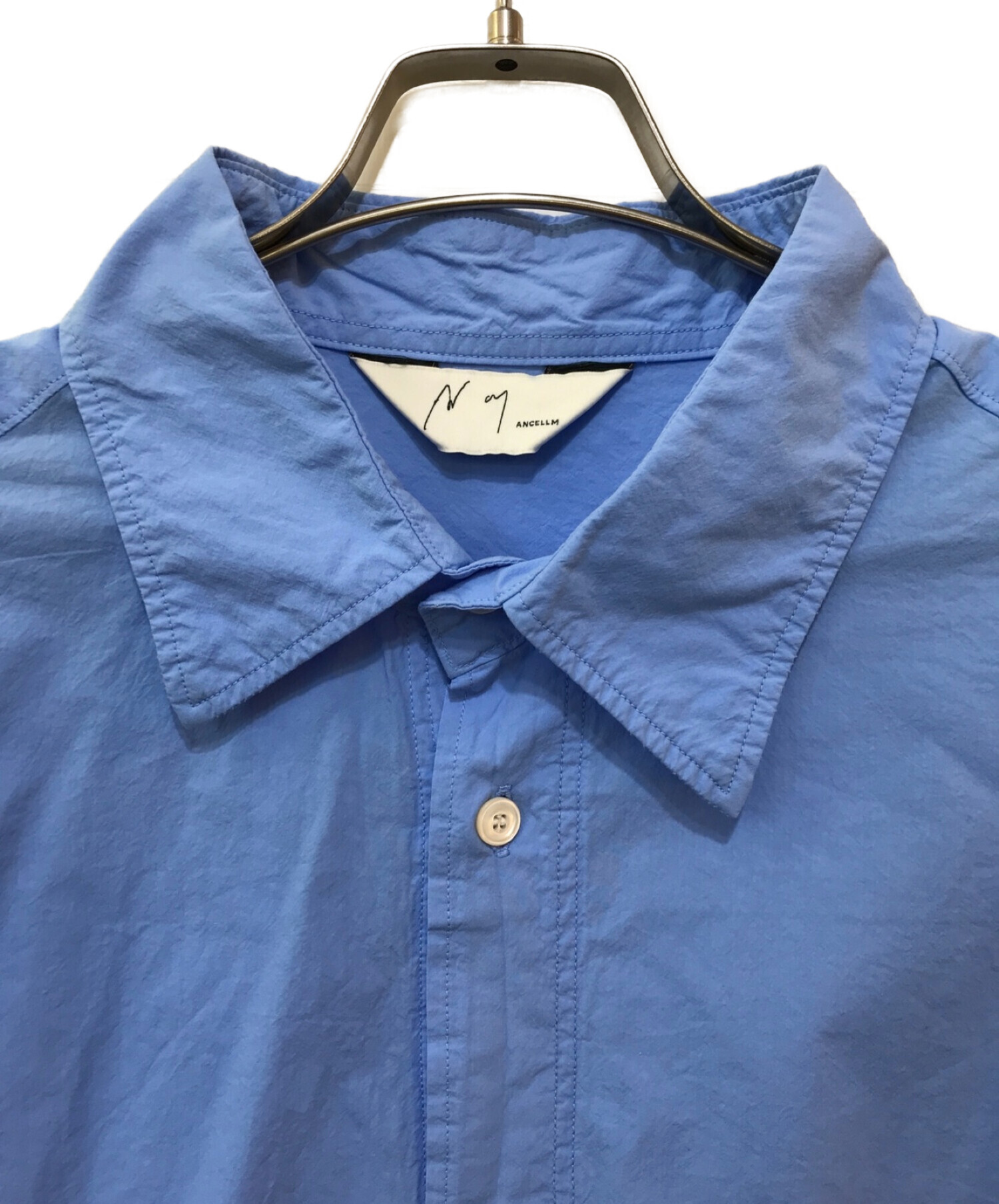 中古・古着通販】ANCELLM (アンセルム) WRINKLES OVERSIZED LS SHIRT 