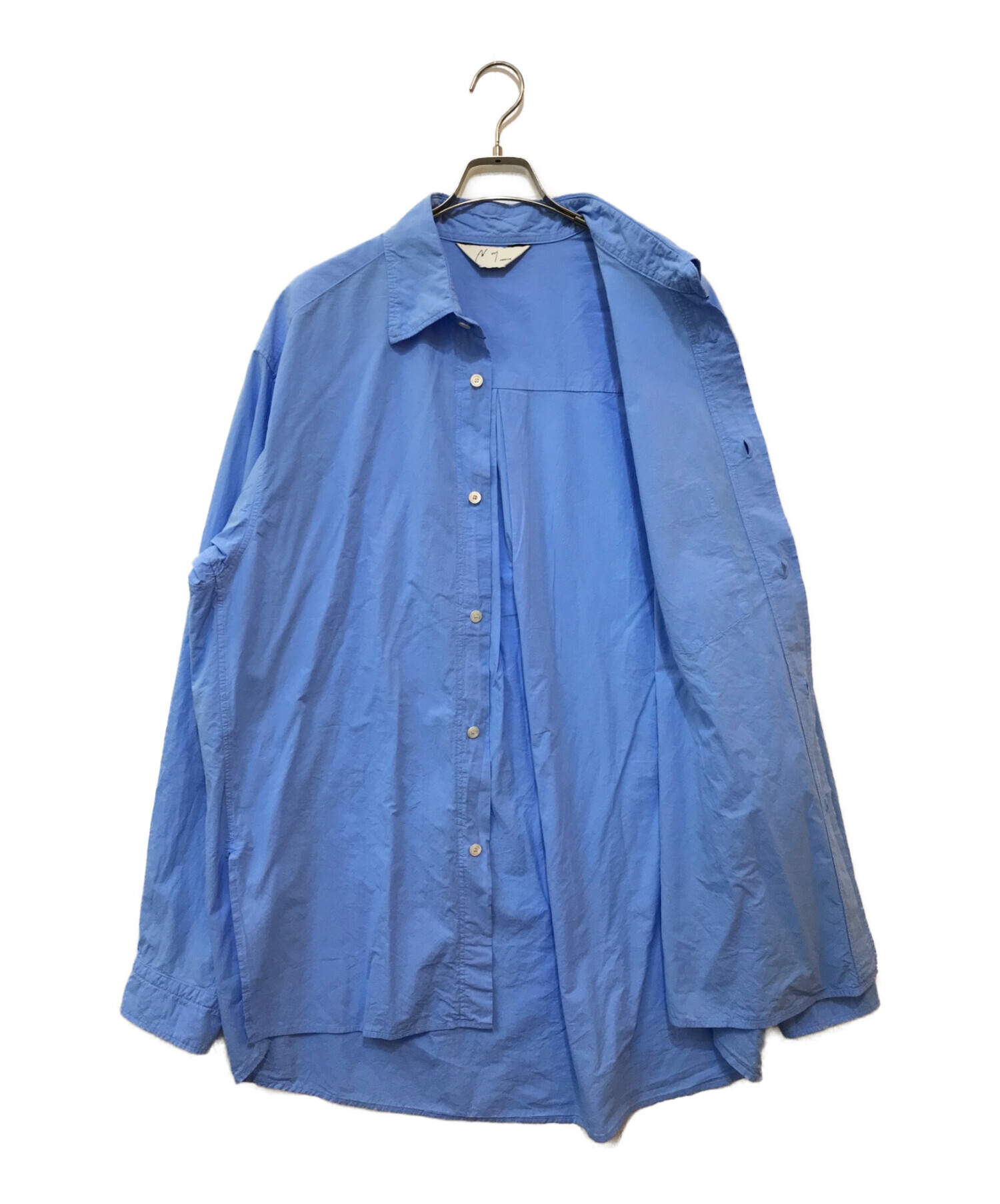 中古・古着通販】ANCELLM (アンセルム) WRINKLES OVERSIZED LS SHIRT 