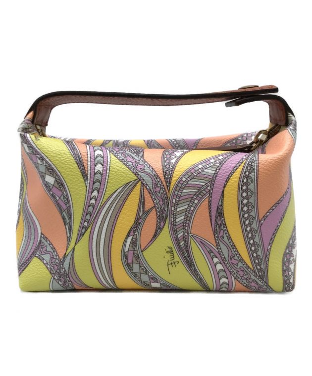 中古・古着通販】Emilio Pucci (エミリオ プッチ) ミニボストンバッグ 