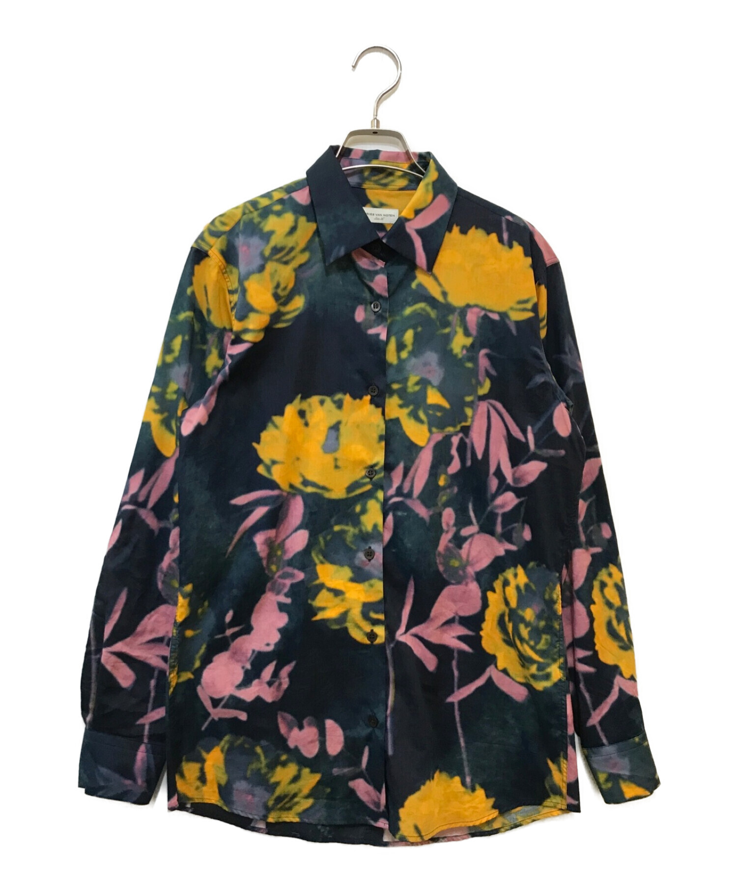 中古・古着通販】DRIES VAN NOTEN (ドリスヴァンノッテン) 総柄シャツ 
