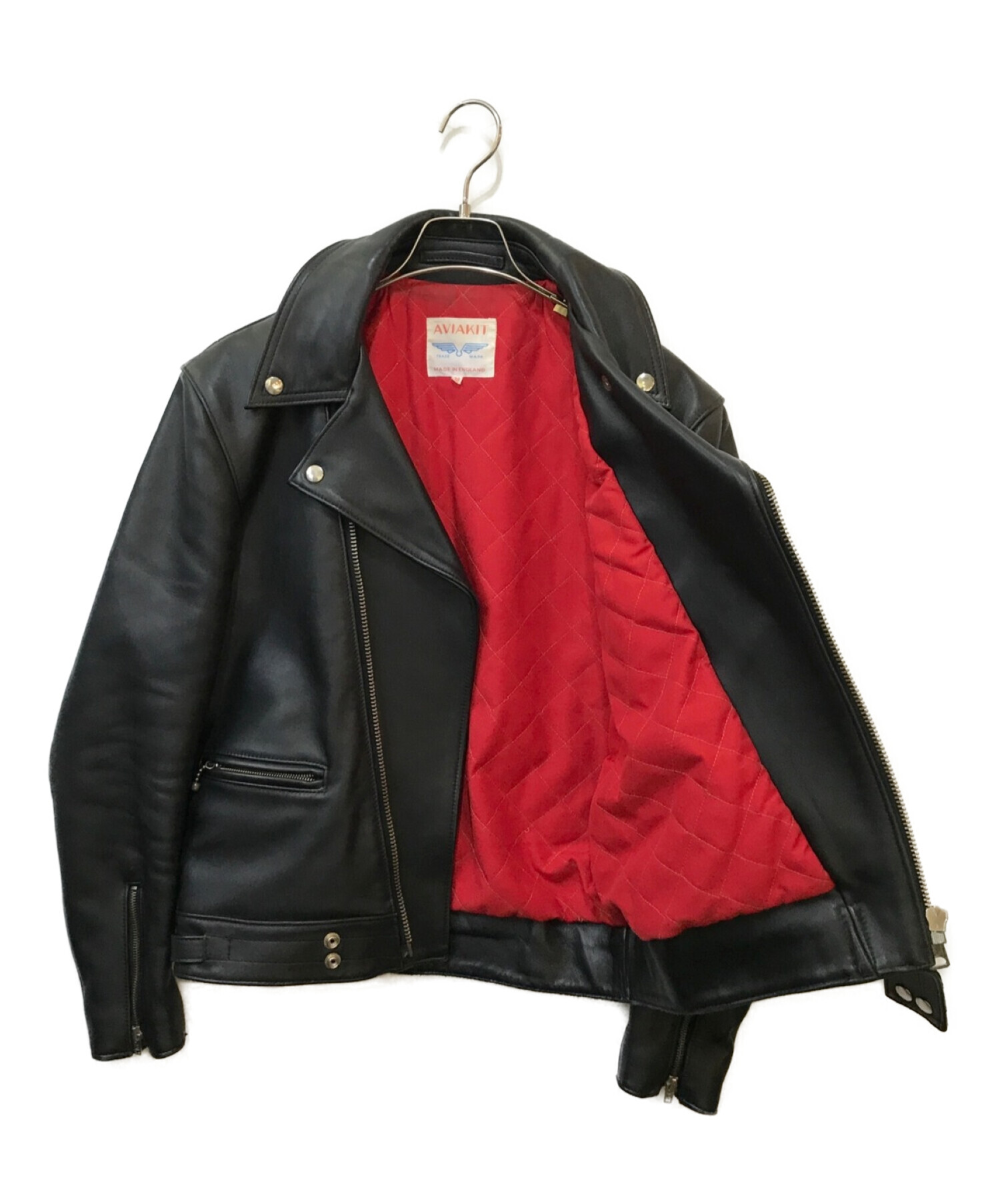 中古・古着通販】Lewis Leathers (ルイスレザース) AVIAKITダブル 