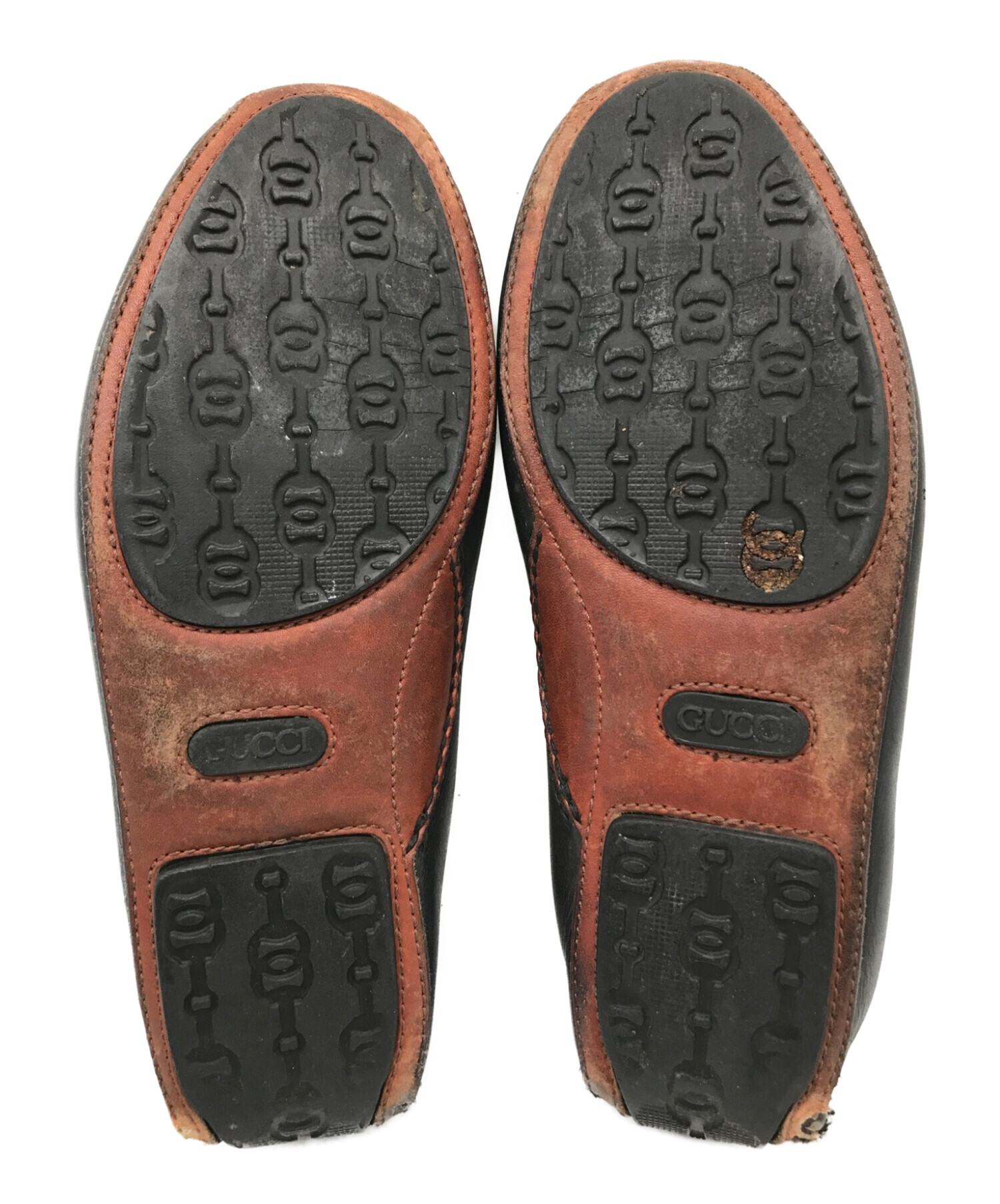 中古・古着通販】GUCCI (グッチ) ドライビングシューズ ブラック 