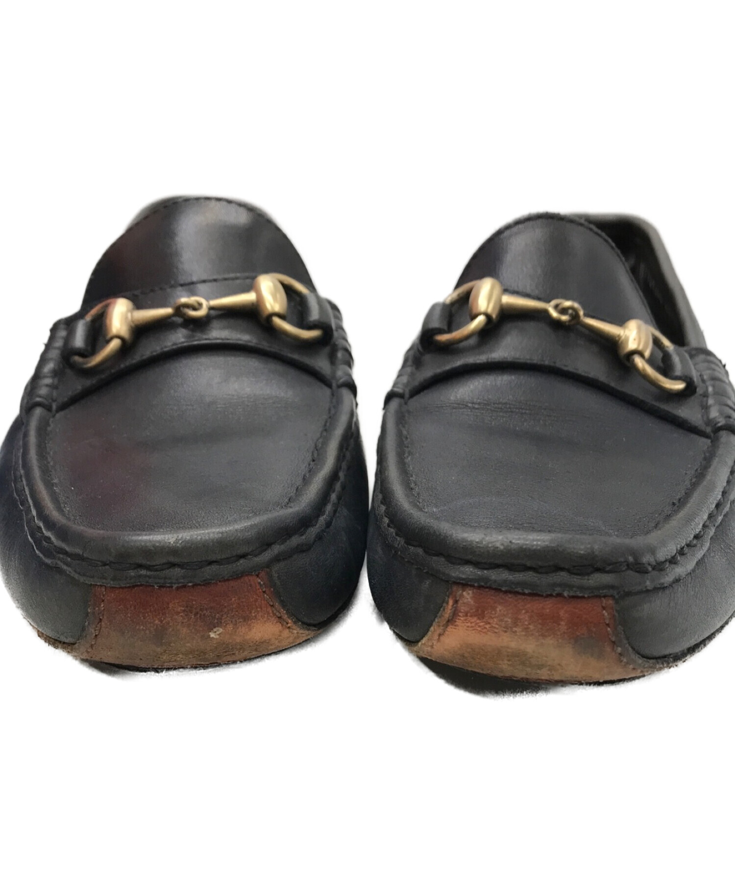 中古・古着通販】GUCCI (グッチ) ドライビングシューズ ブラック 