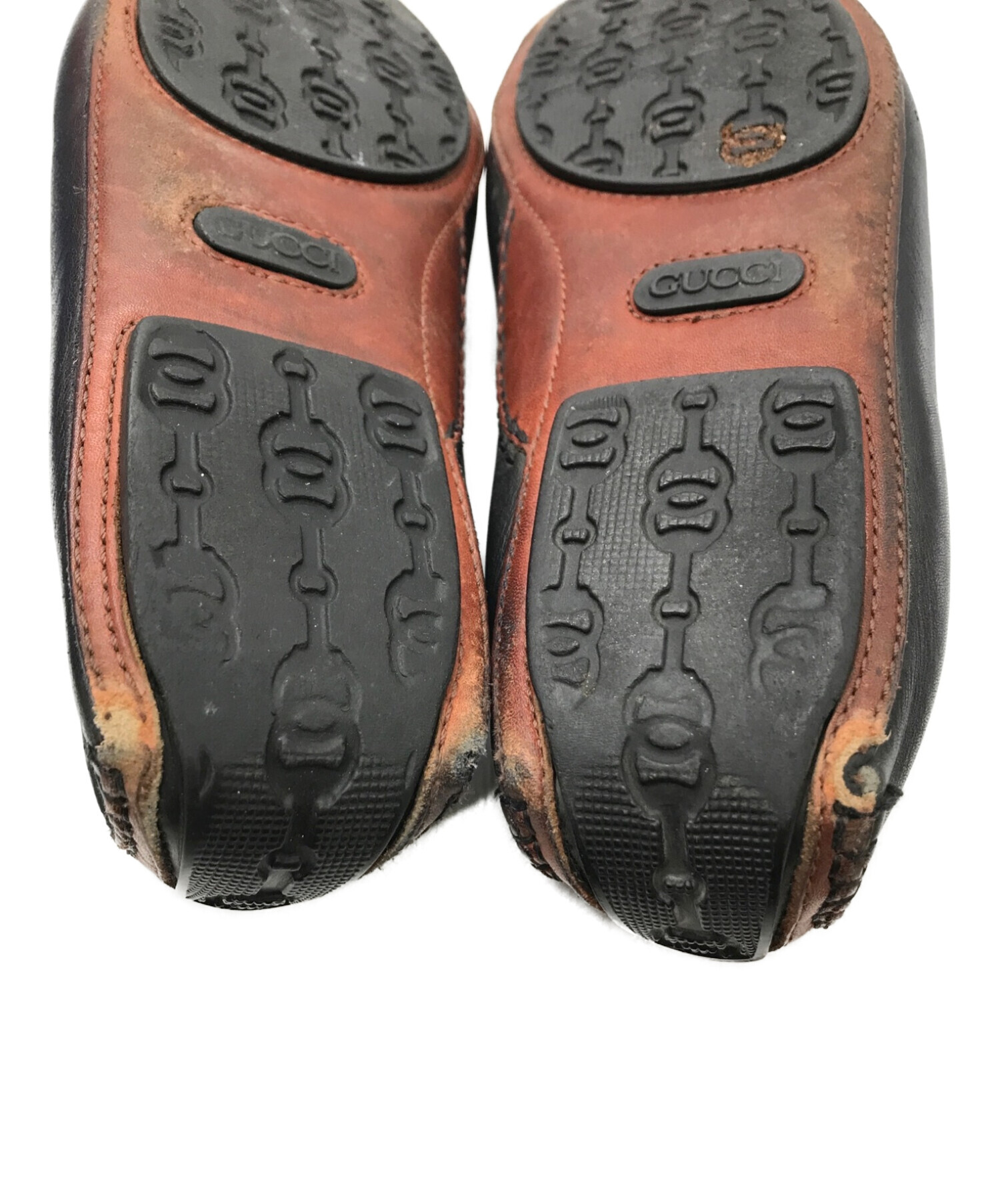 中古・古着通販】GUCCI (グッチ) ドライビングシューズ ブラック 