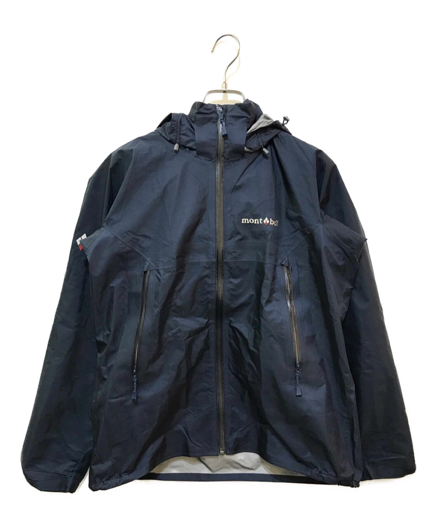 最終値下げ】【美品】モンベル ストームクルーザージャケット グレー系  