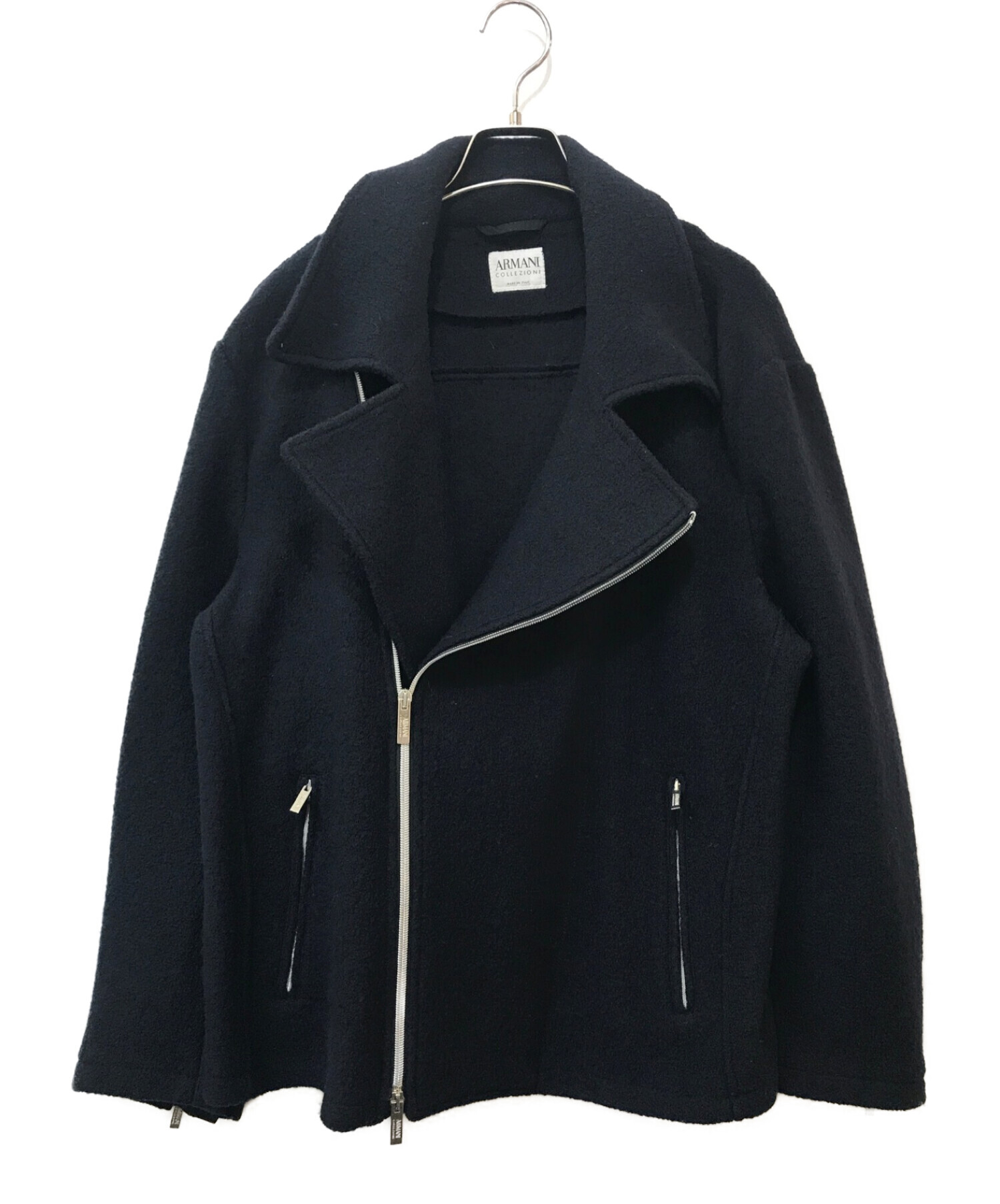 ARMANI COLLEZIONI ライダースジャケット 中古・古着通販】ARMANI 