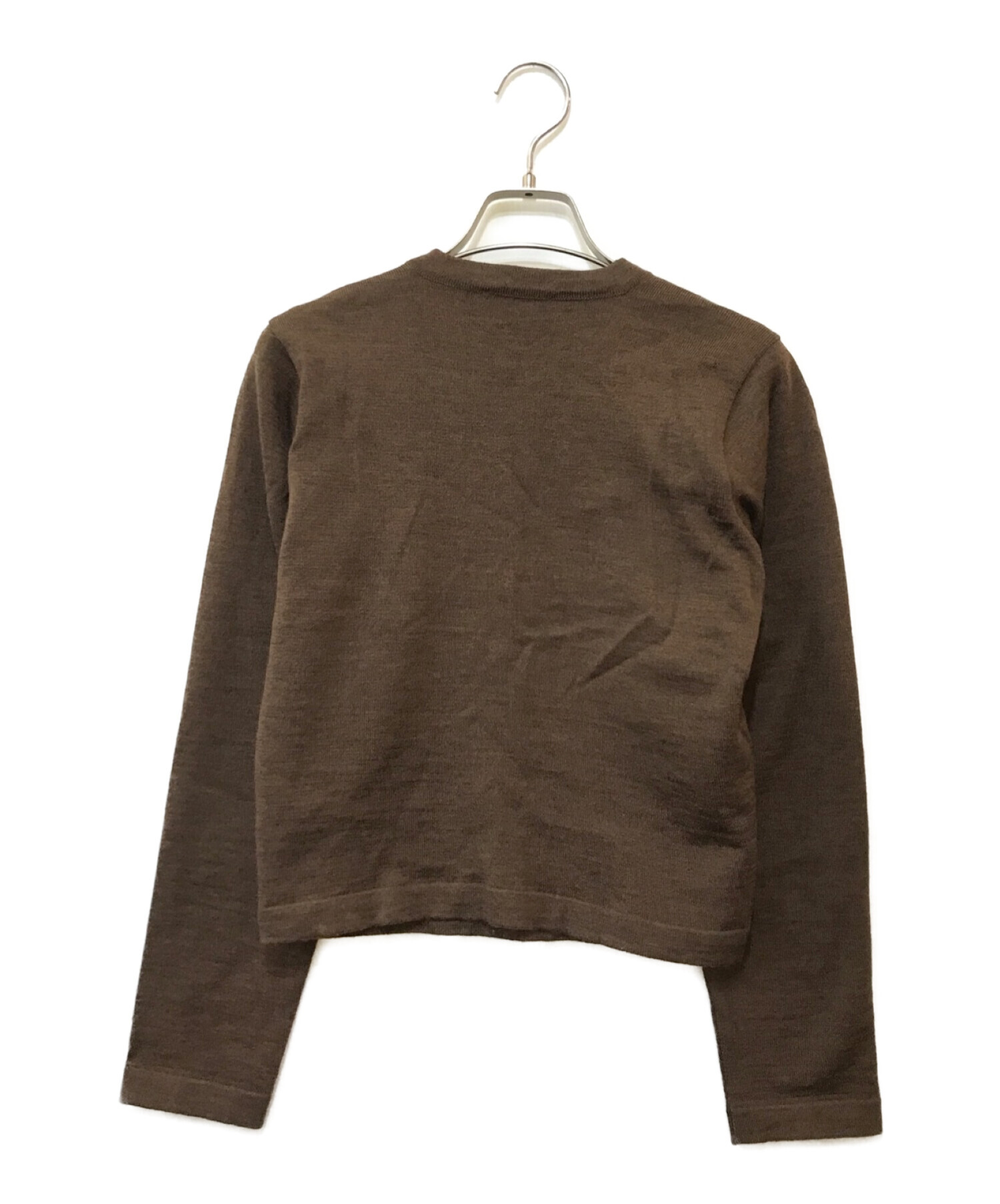 中古・古着通販】ETRO (エトロ) アンサンブルカーディガン ブラウン 