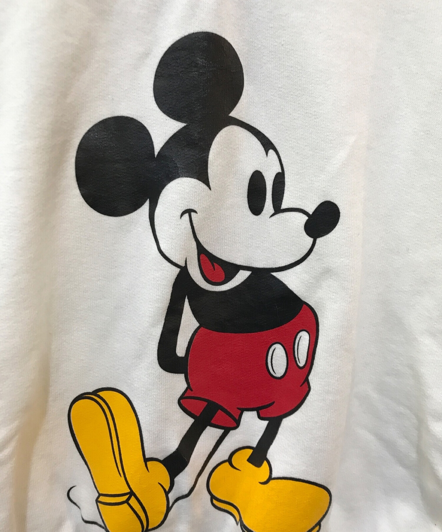 FACETASM MICKEY SWEAT WITH OPEN-BACK｜ファッション