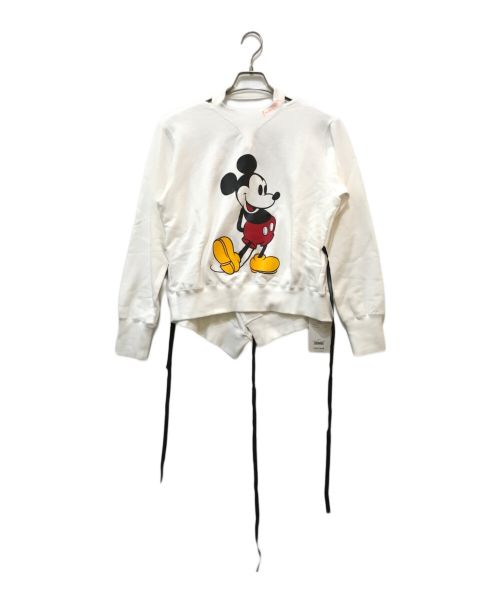 FACETASM MICKEY SWEAT 明瞭 WITH OPEN-BACK