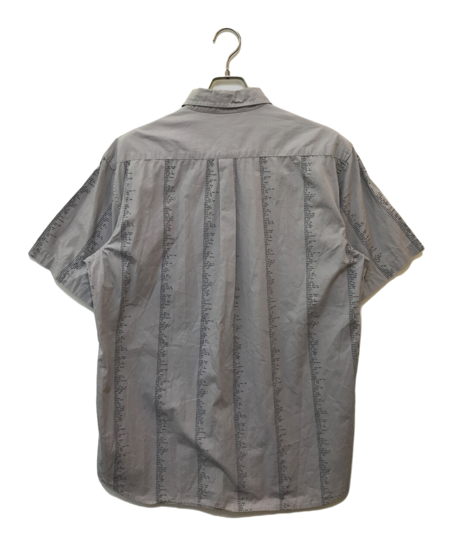中古・古着通販】stussy (ステューシー) 半袖シャツ グレー サイズ:XL 