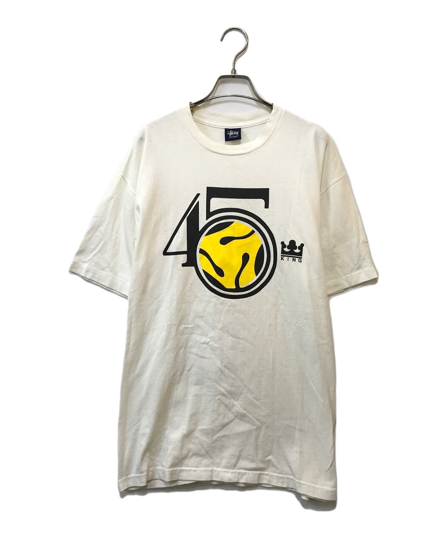 中古・古着通販】stussy (ステューシー) 45King プリントTシャツ  