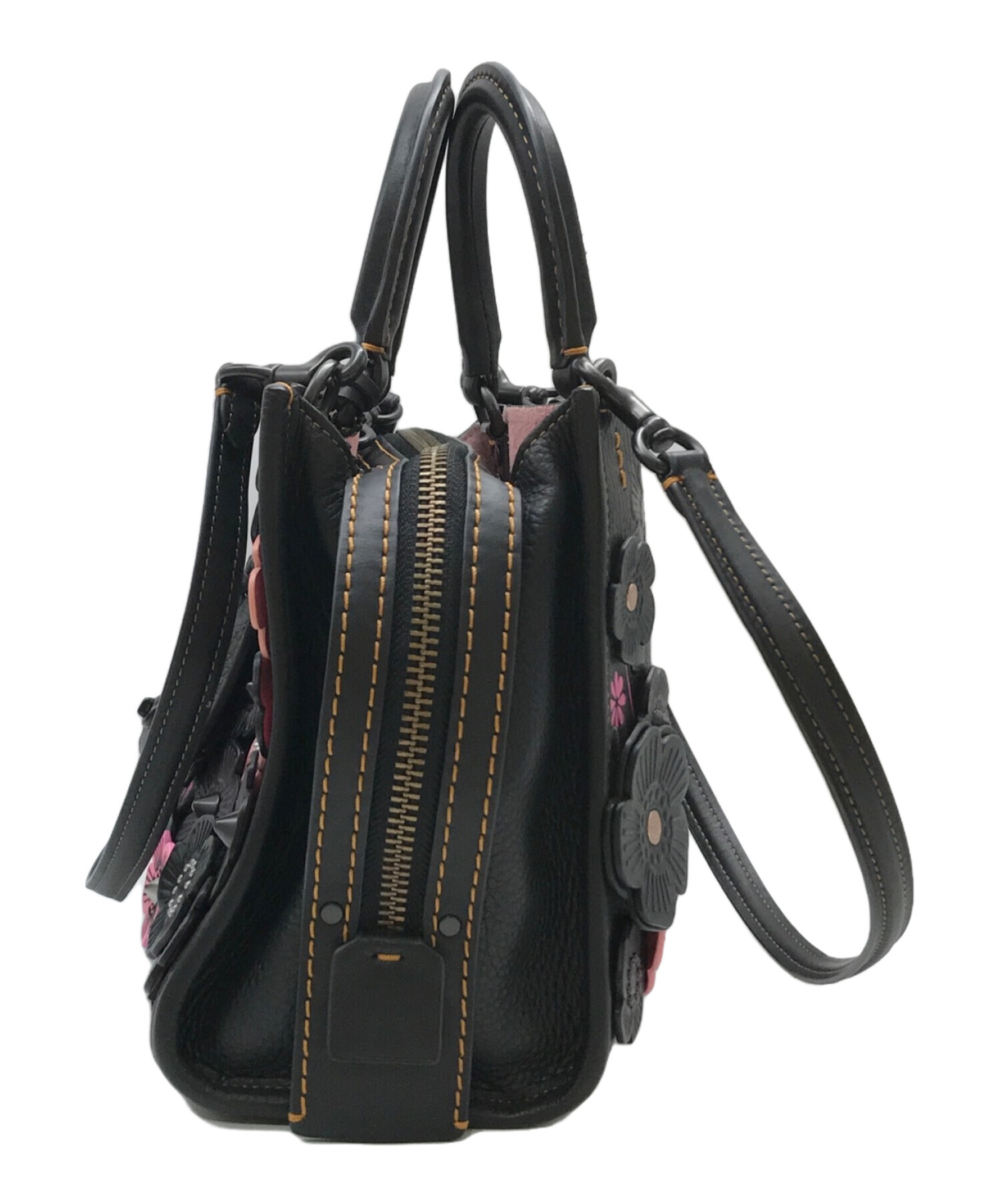 中古・古着通販】COACH (コーチ) ローグ25ティーローズ3WAY 中古・古着通販】COACH (コーチ) ローグ25ティーローズ3WAY