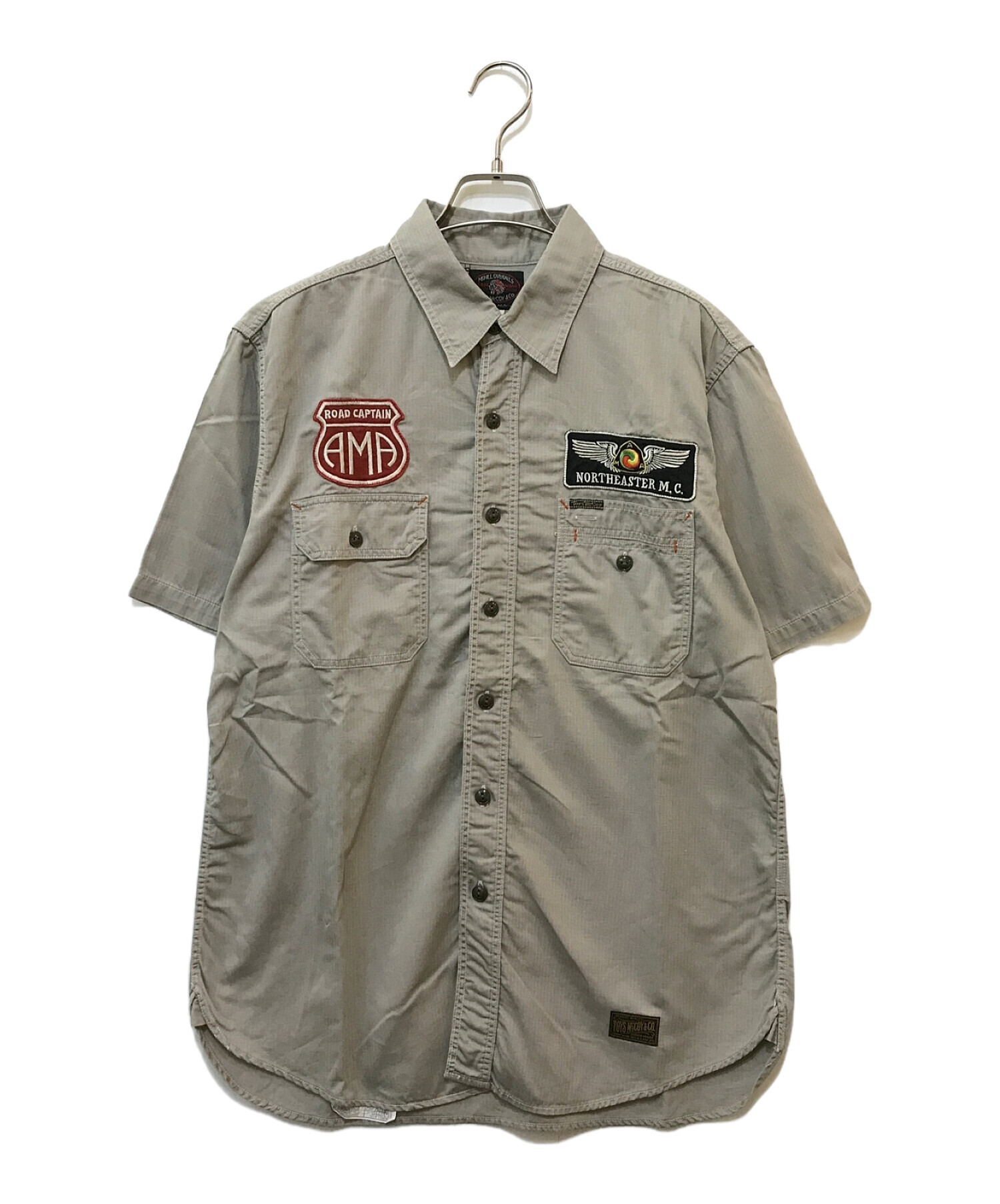 中古・古着通販】TOYS MCCOY (トイズマッコイ) ワークシャツ グレー  