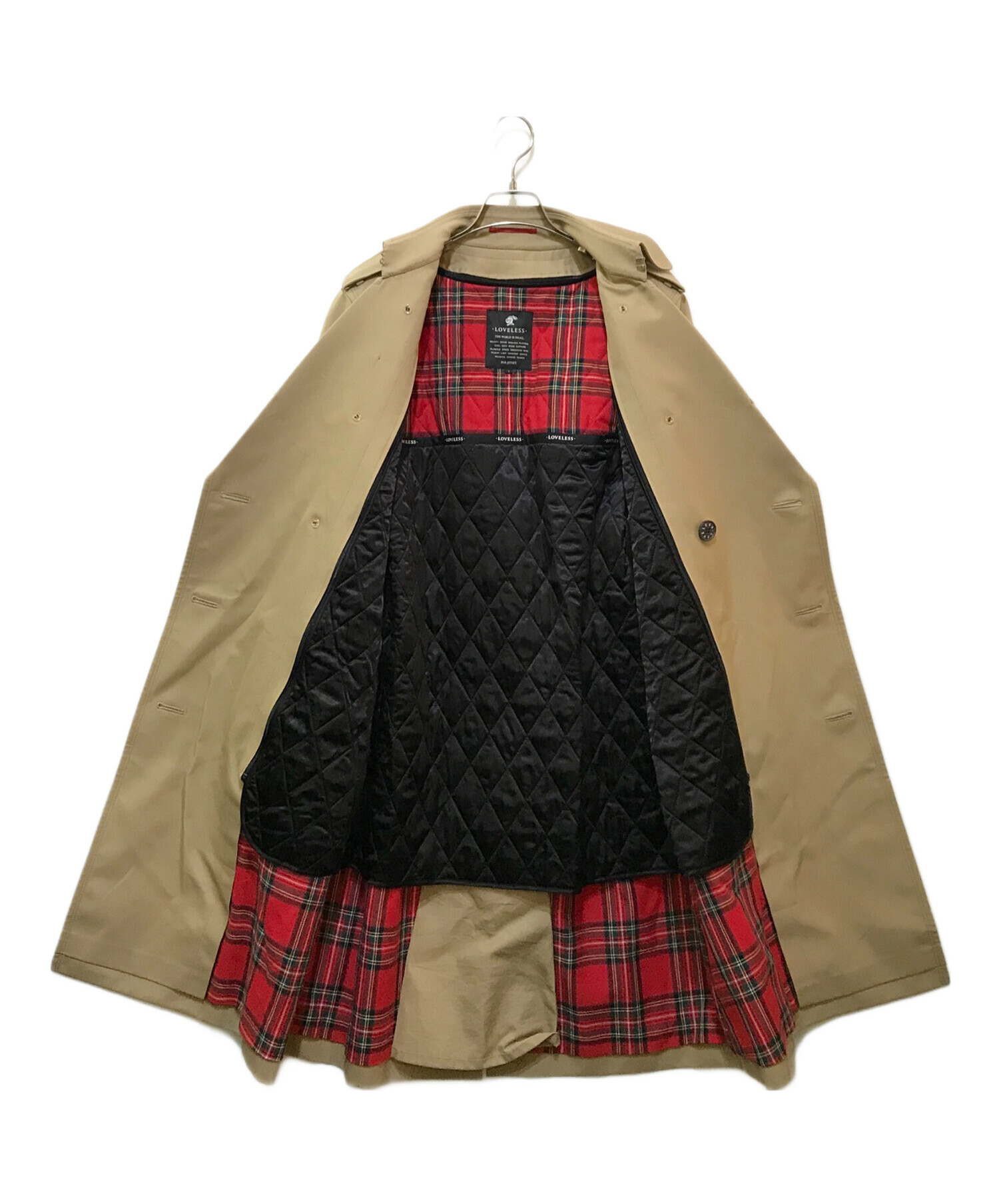 中古・古着通販】LOVELESS (ラブレス) ライナー付トレンチコート 