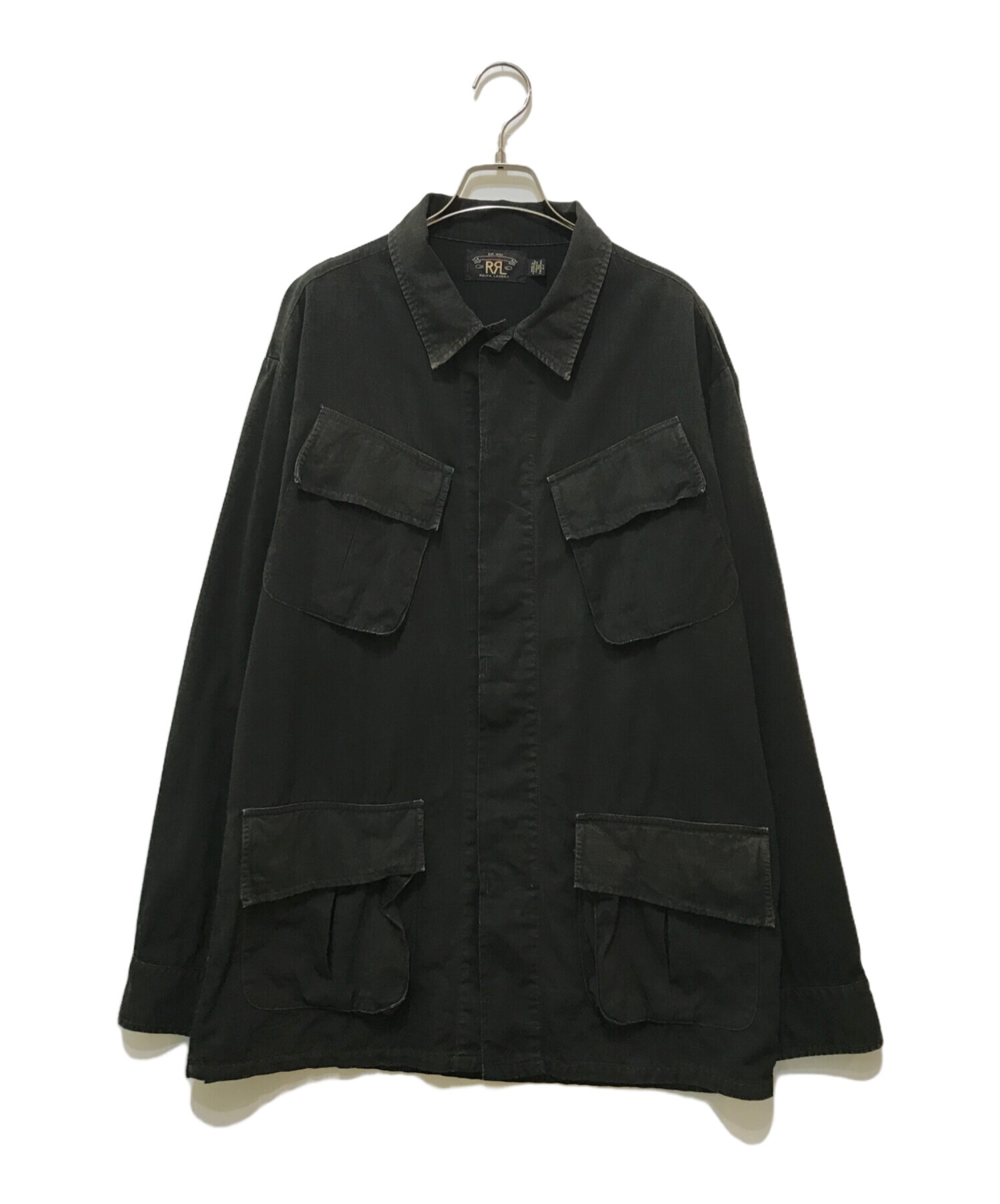 RRL DOUBLE RL SUPPLY CO.ファティーグジャケット DOUBLE RL RON HERMAN/COTTON LINEN JACKET RRL Ron Herman 別注