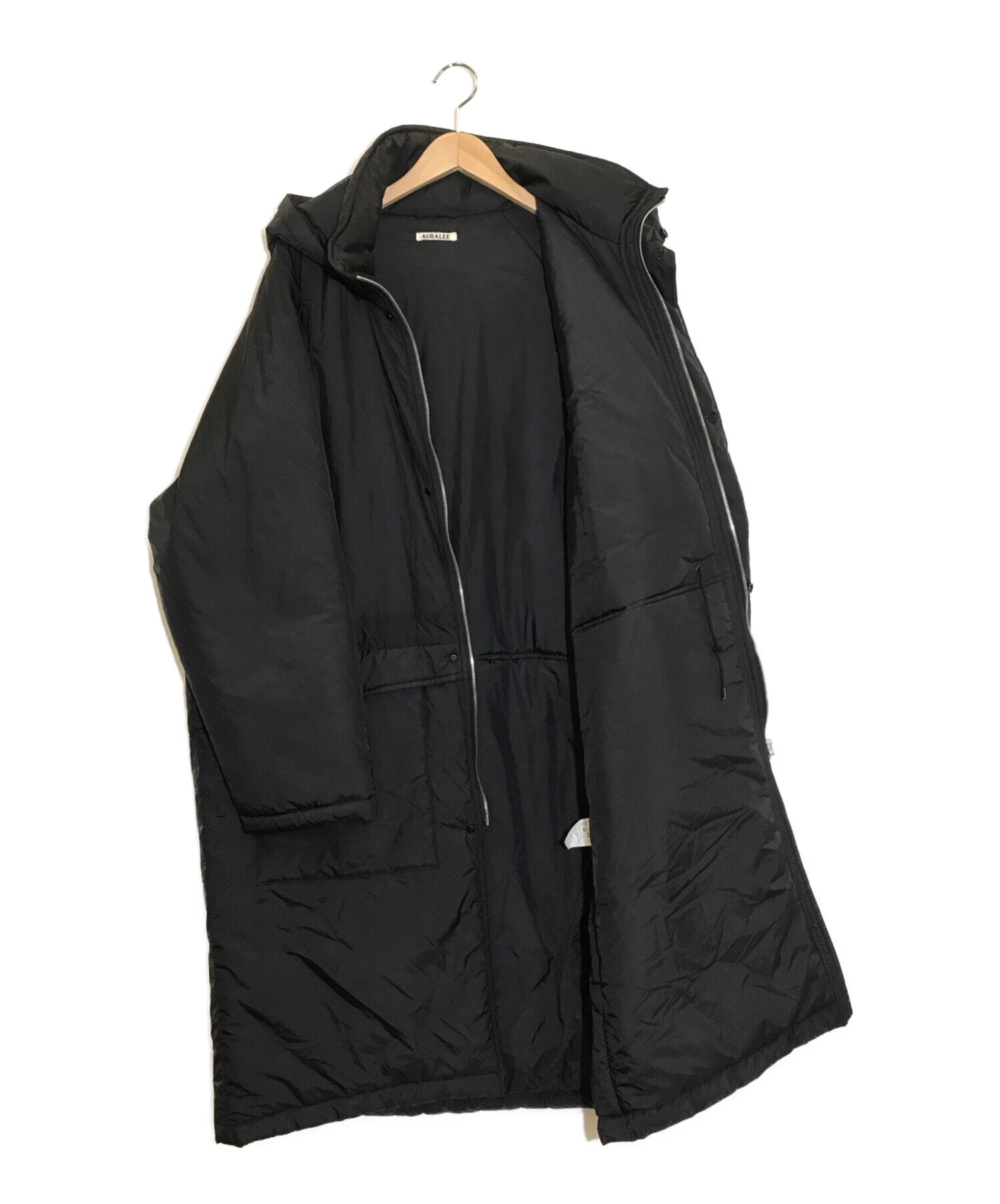 オーラリー　Super light airy nylon padded coat