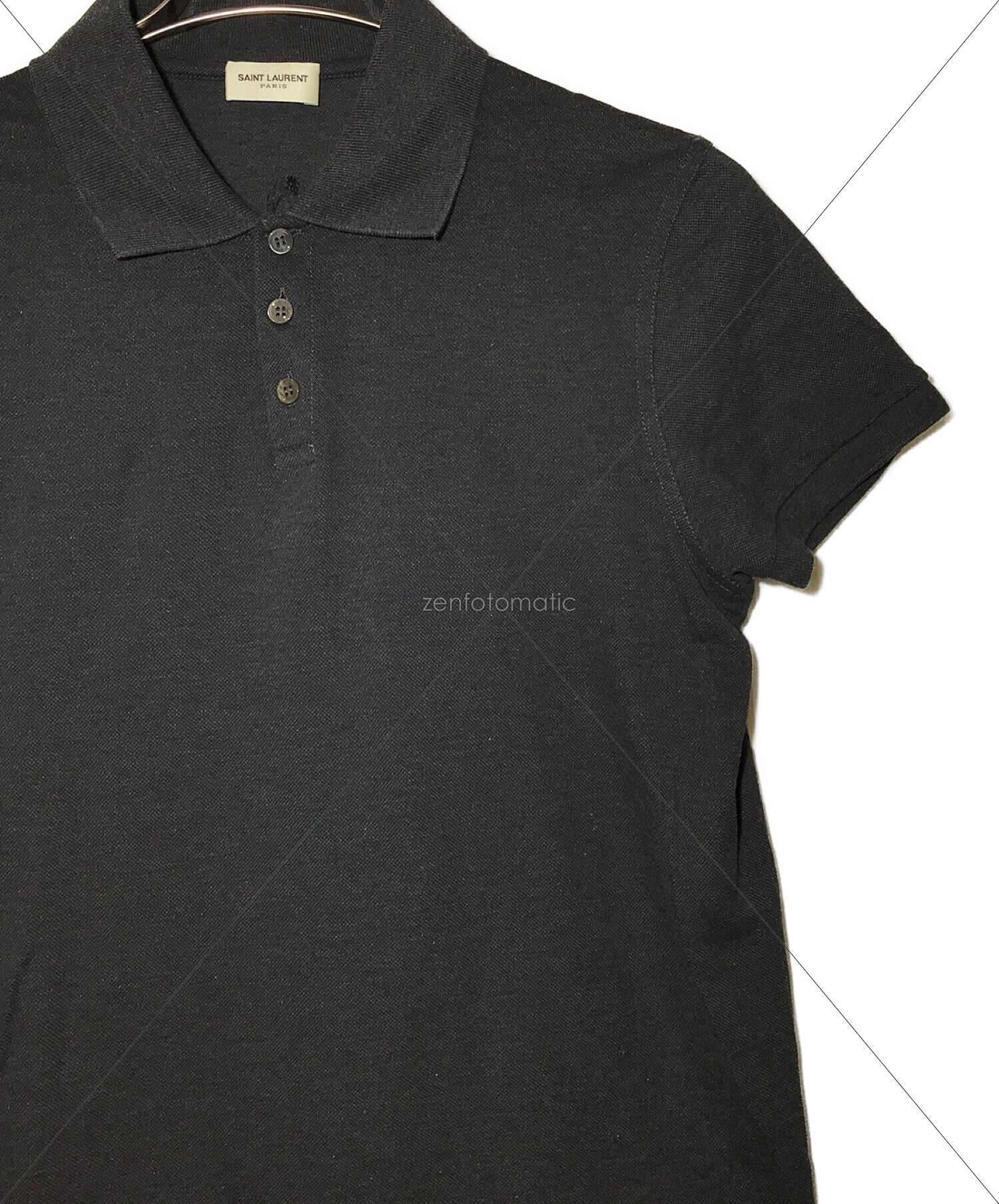 Saint Laurent Paris ポロシャツ メンズ サンローラン パリ 中古 古着