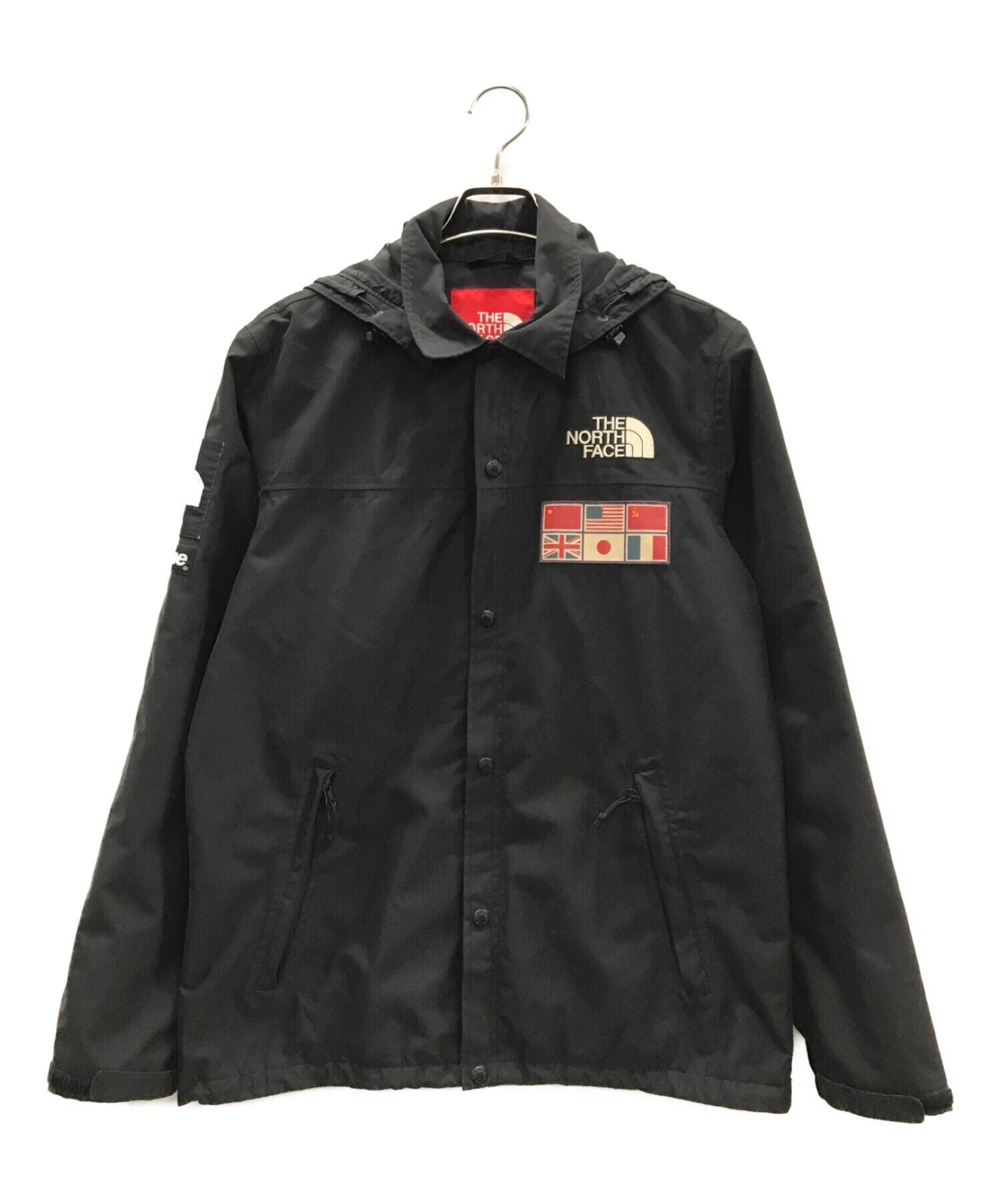 SUPREME×THE NORTH FACE (シュプリーム × ザノースフェイス) Expedition Coaches Jacket ブラック  サイズ:M