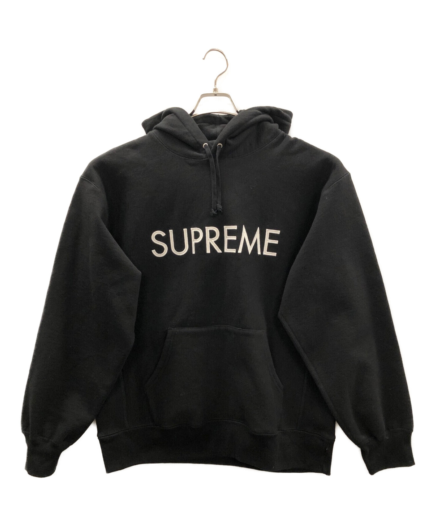 Supreme Capital Hooded Sweatshirt 黒LDenimCampCap