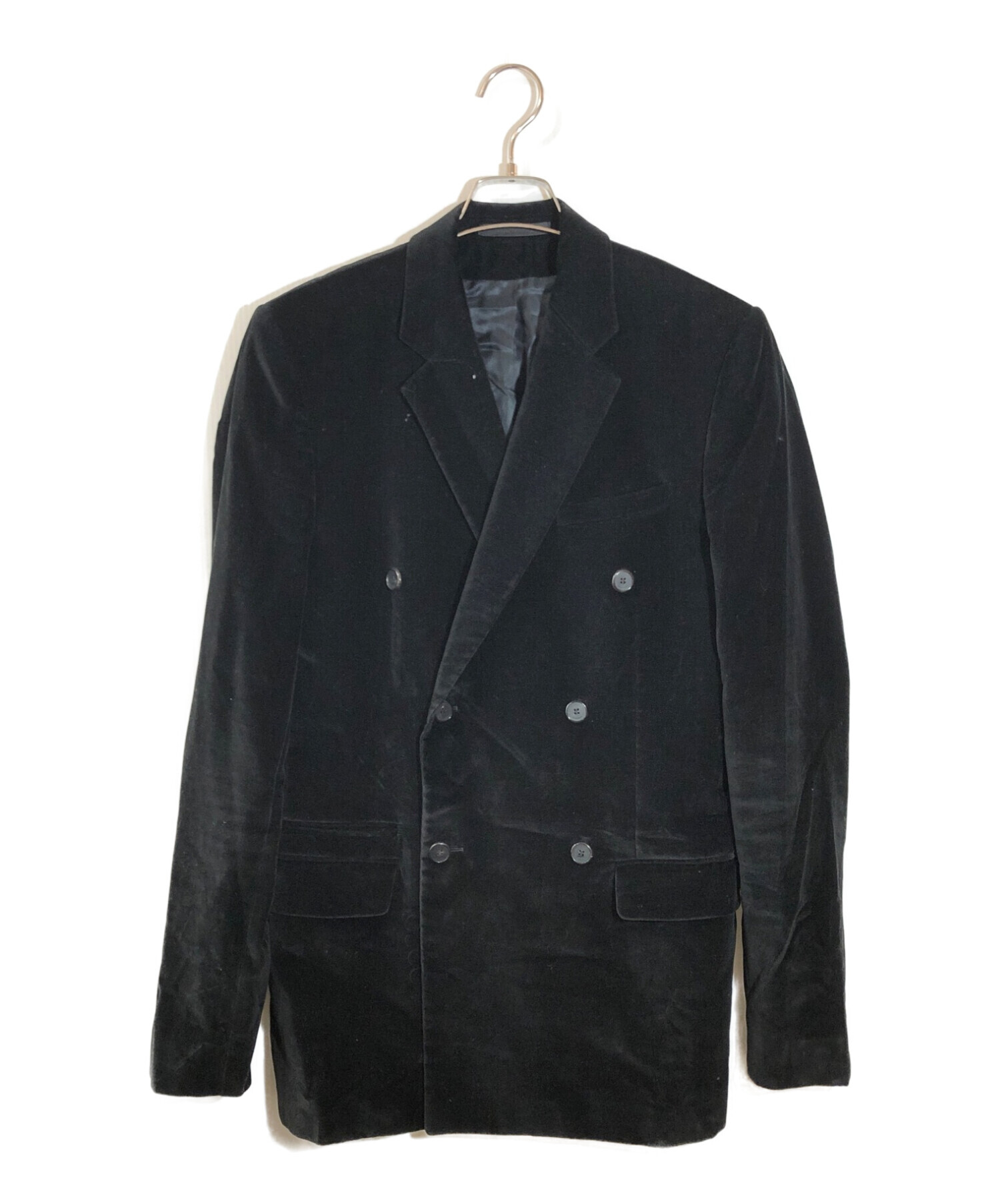 中古・古着通販】GIVENCHY (ジバンシィ) ベロアダブルジャケット 