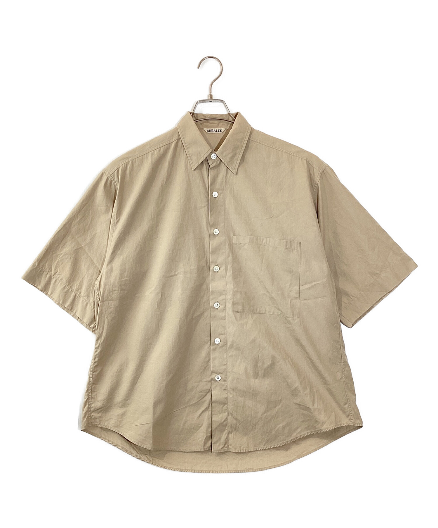 中古・古着通販】AURALEE (オーラリー) WASHED FINX TWILL HALF